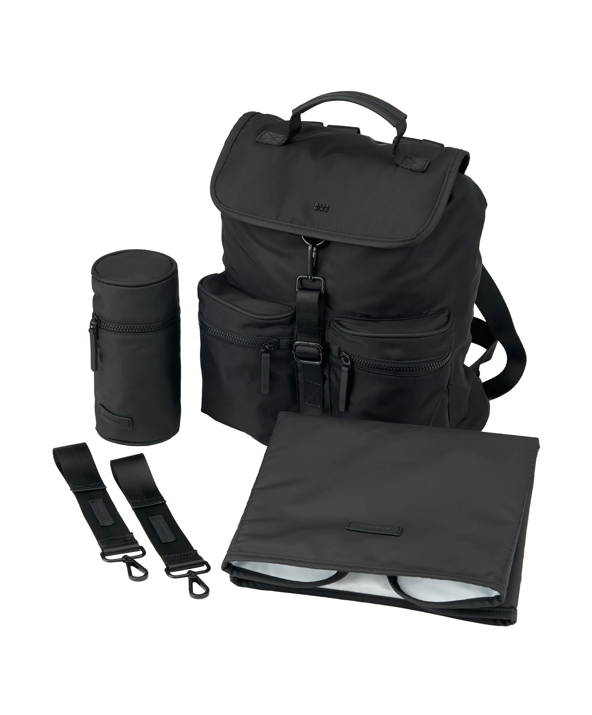 Bababing Changing Backpack - Black - Image 11