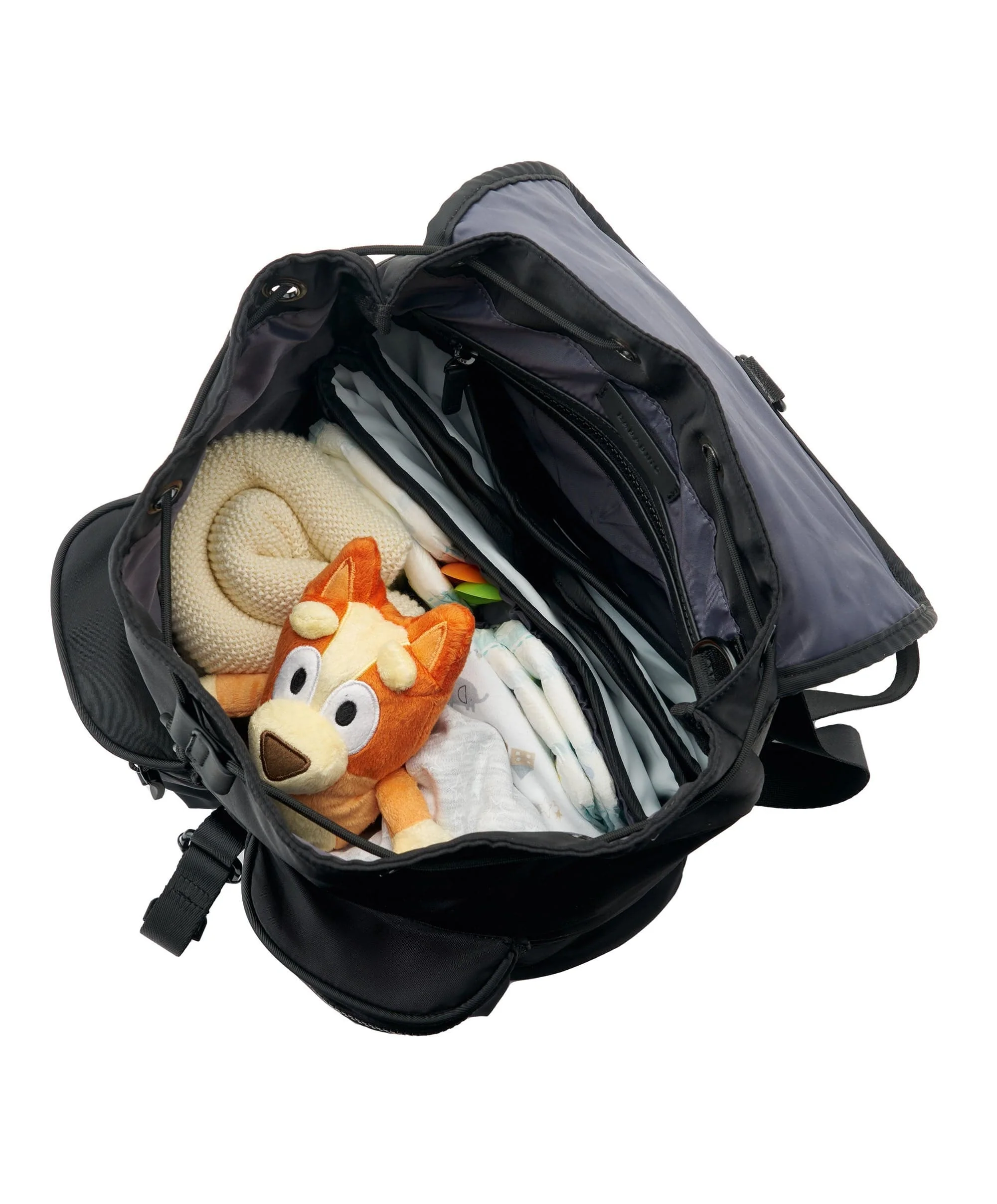 Bababing Changing Backpack - Black - Image 8