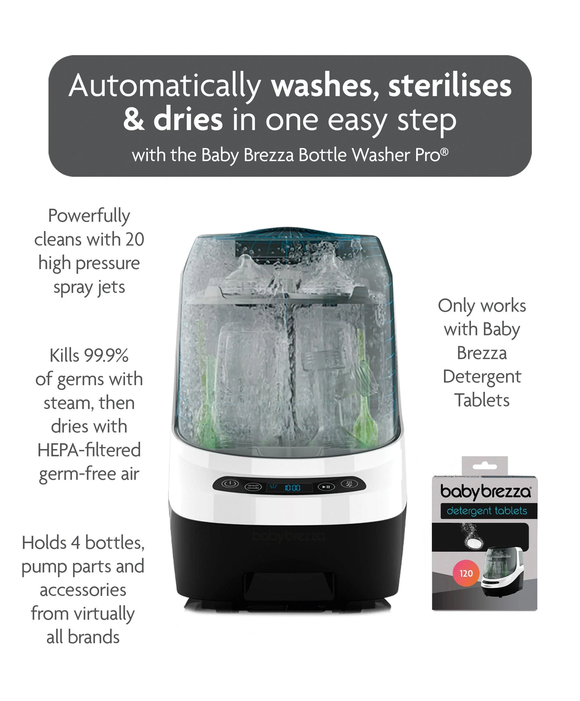Baby Brezza Bottle Washer Pro - Image 3