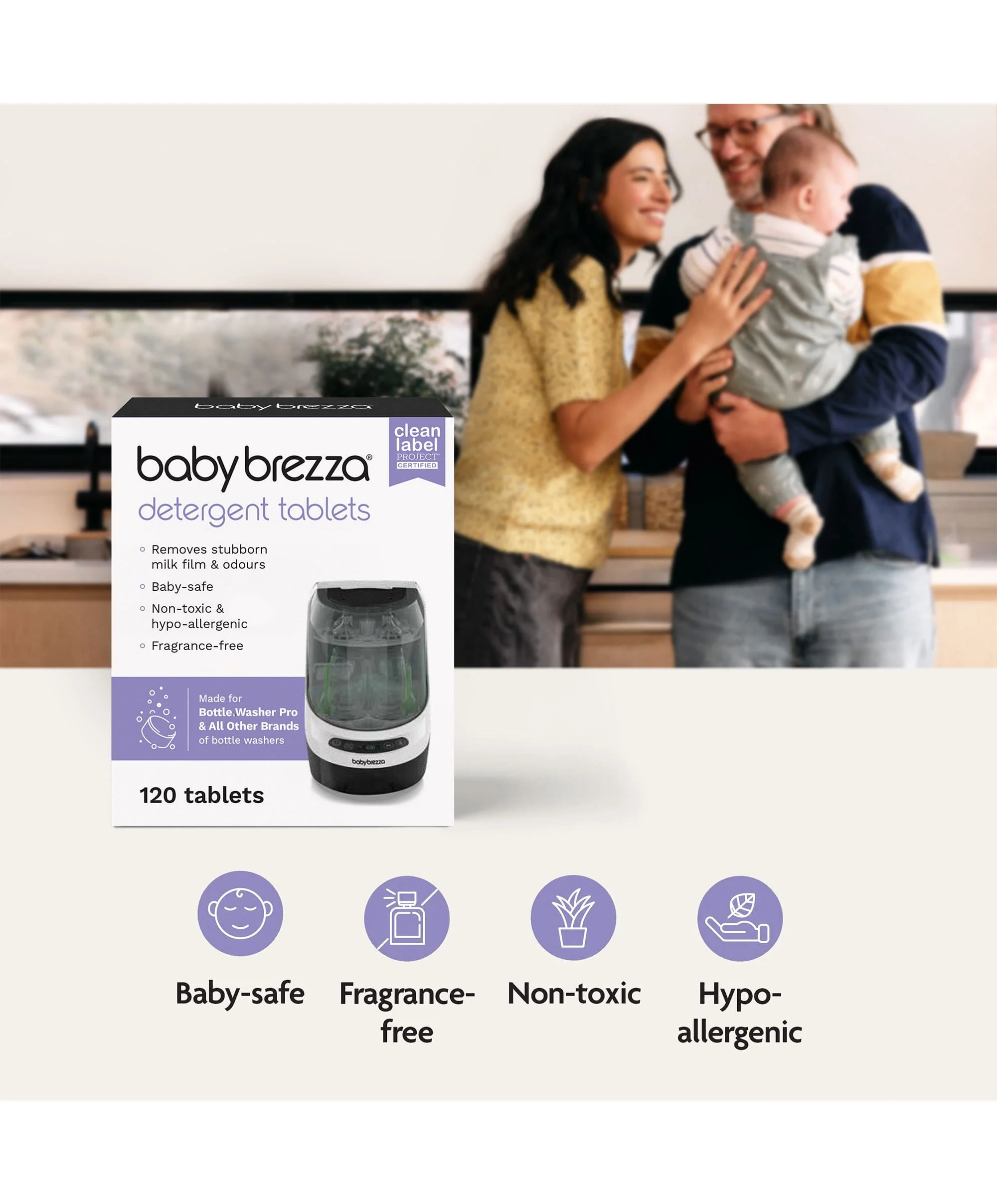 Baby Brezza Bottle Washer Pro Detergent Tablets - Image 4
