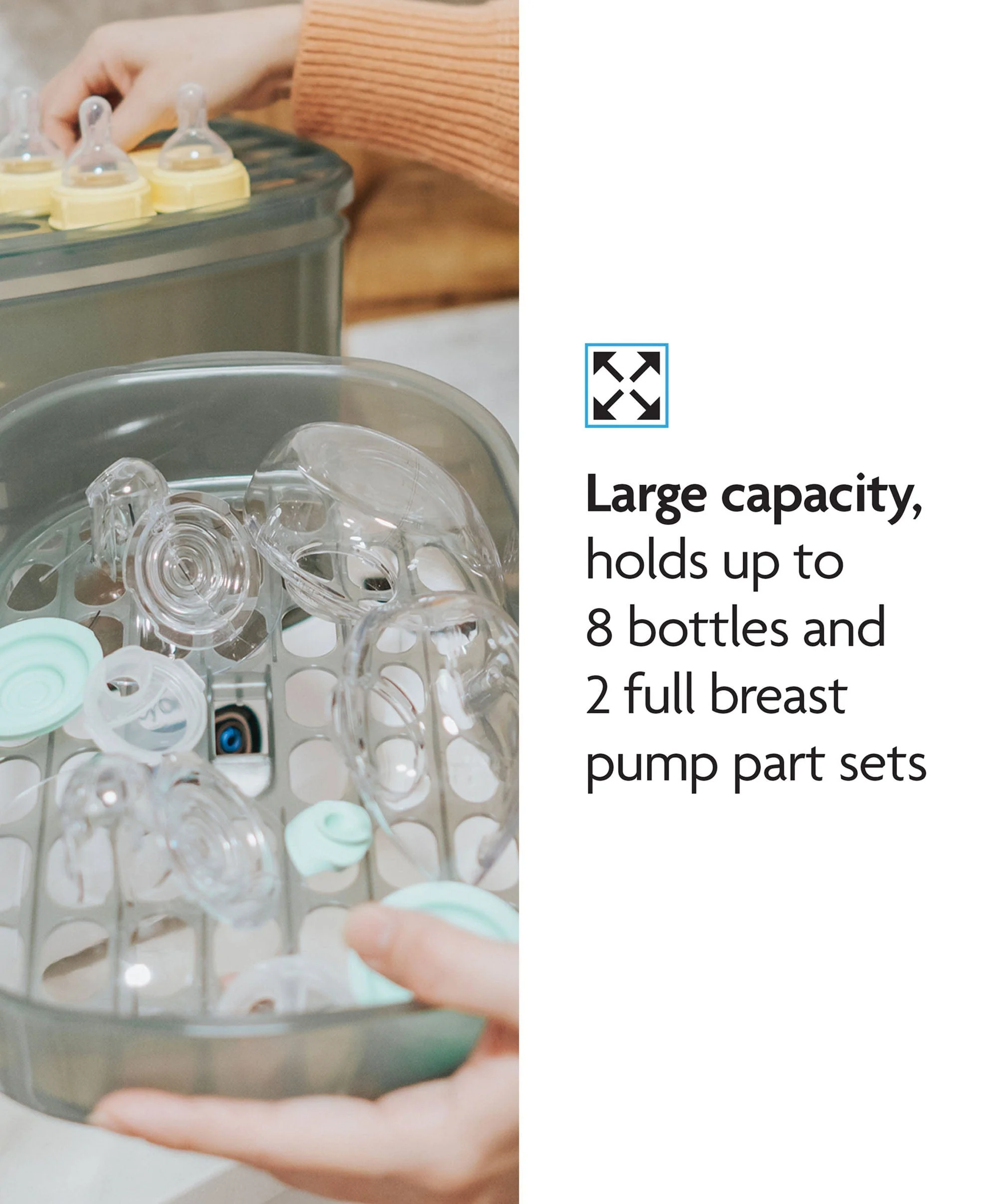Babybrezza Steriliser Dryer Advanced - Black - Image 5
