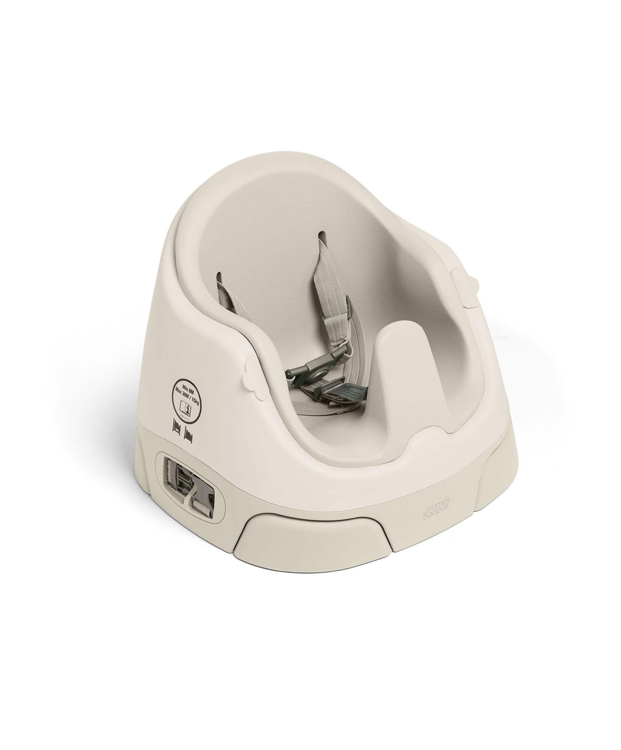 Bug 3-in-1 Floor and Booster Seat with Activity Tray - Clay - Image 9