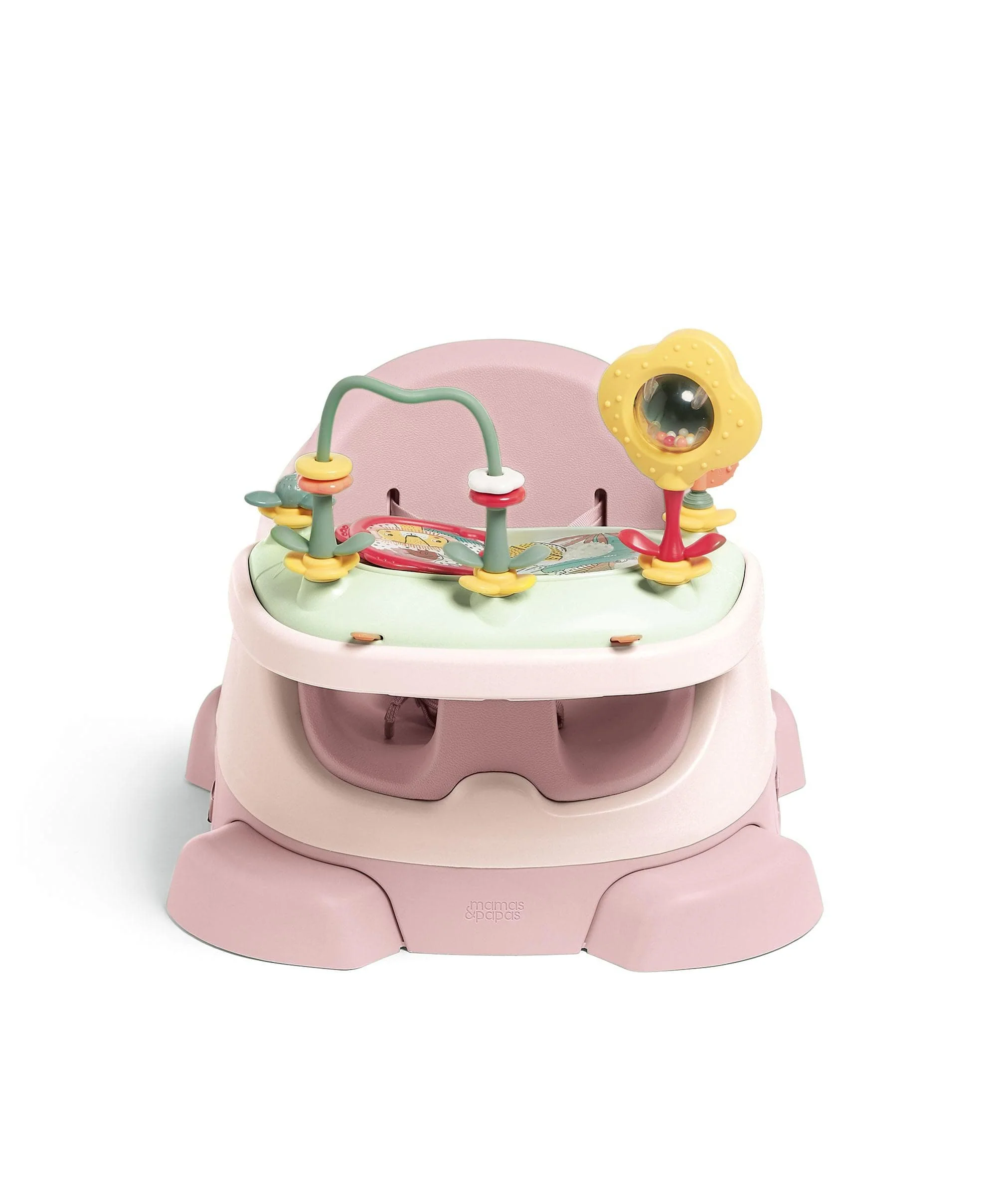 Bug 3-in-1 Floor & Booster Seat with Activity Tray - Blossom - Image 6