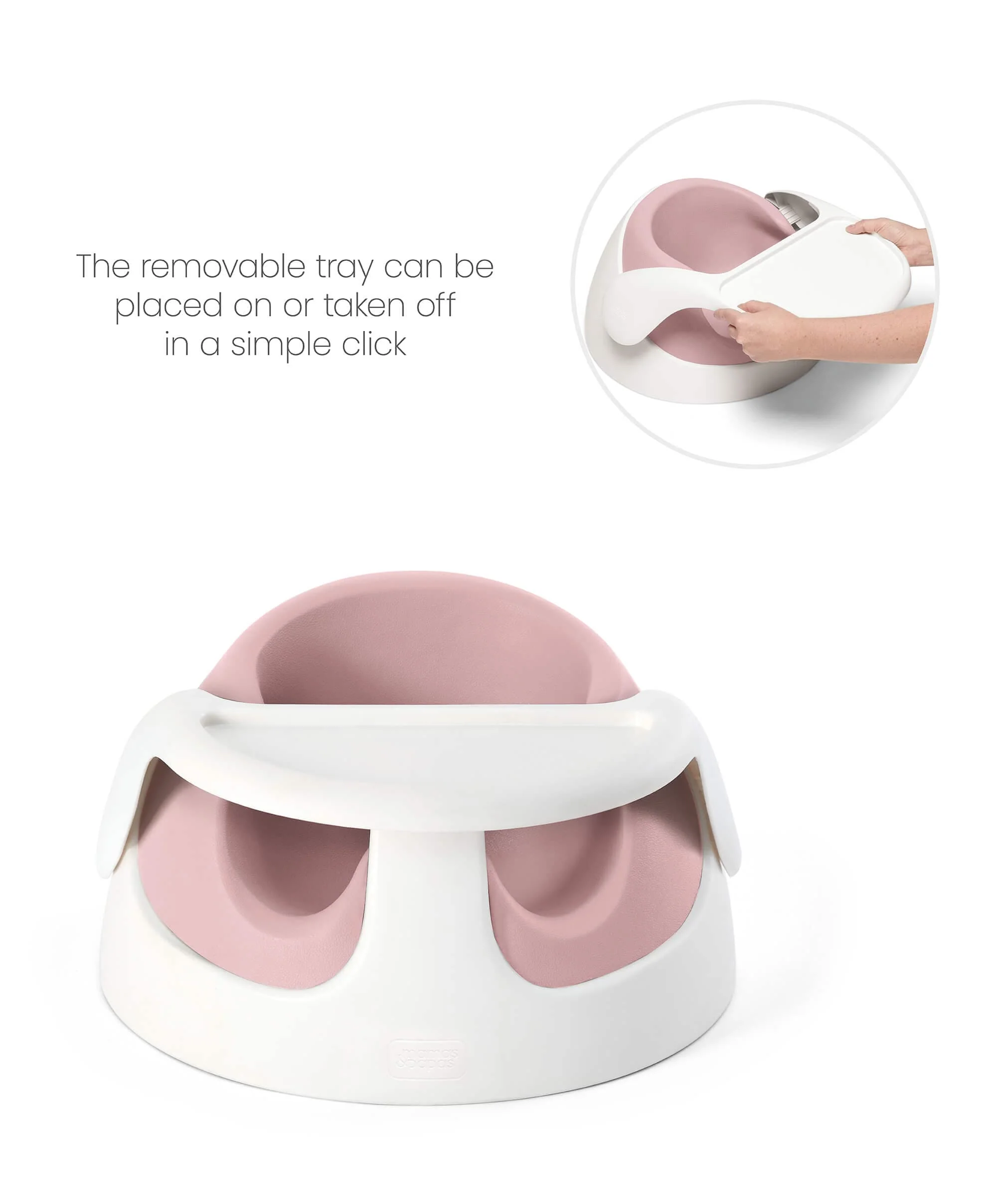Snug Floor Seat with Activity Tray - Blossom - Image 7