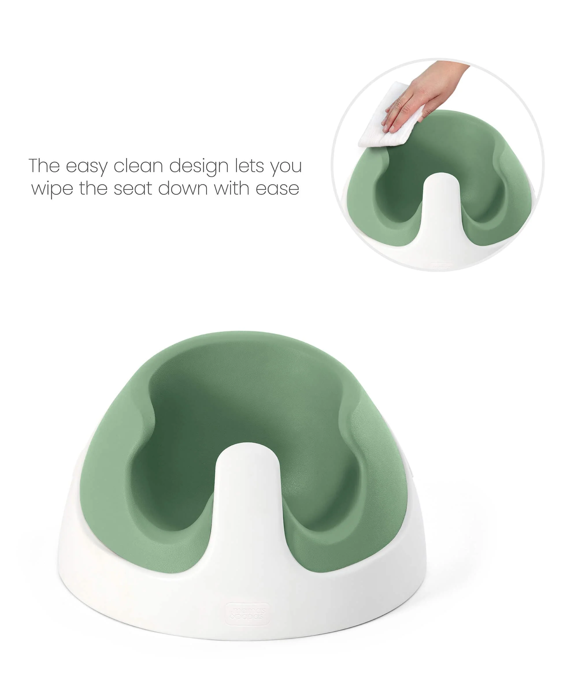 Snug Floor Seat with Activity Tray - Eucalyptus - Image 11