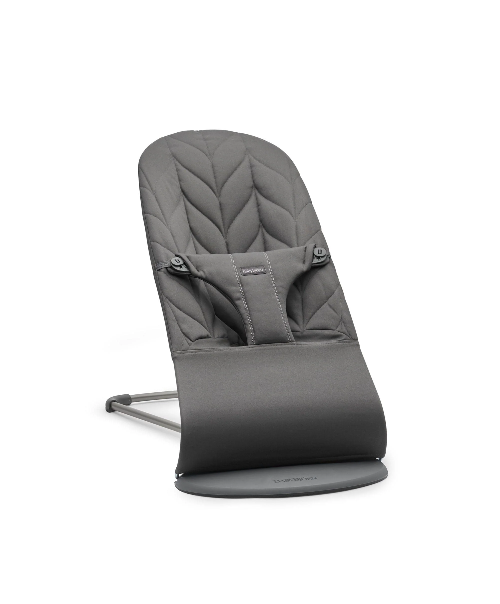 BabyBjörn Baby Bouncer Bliss Woven Petal Quilt - Anthracite - Image 3