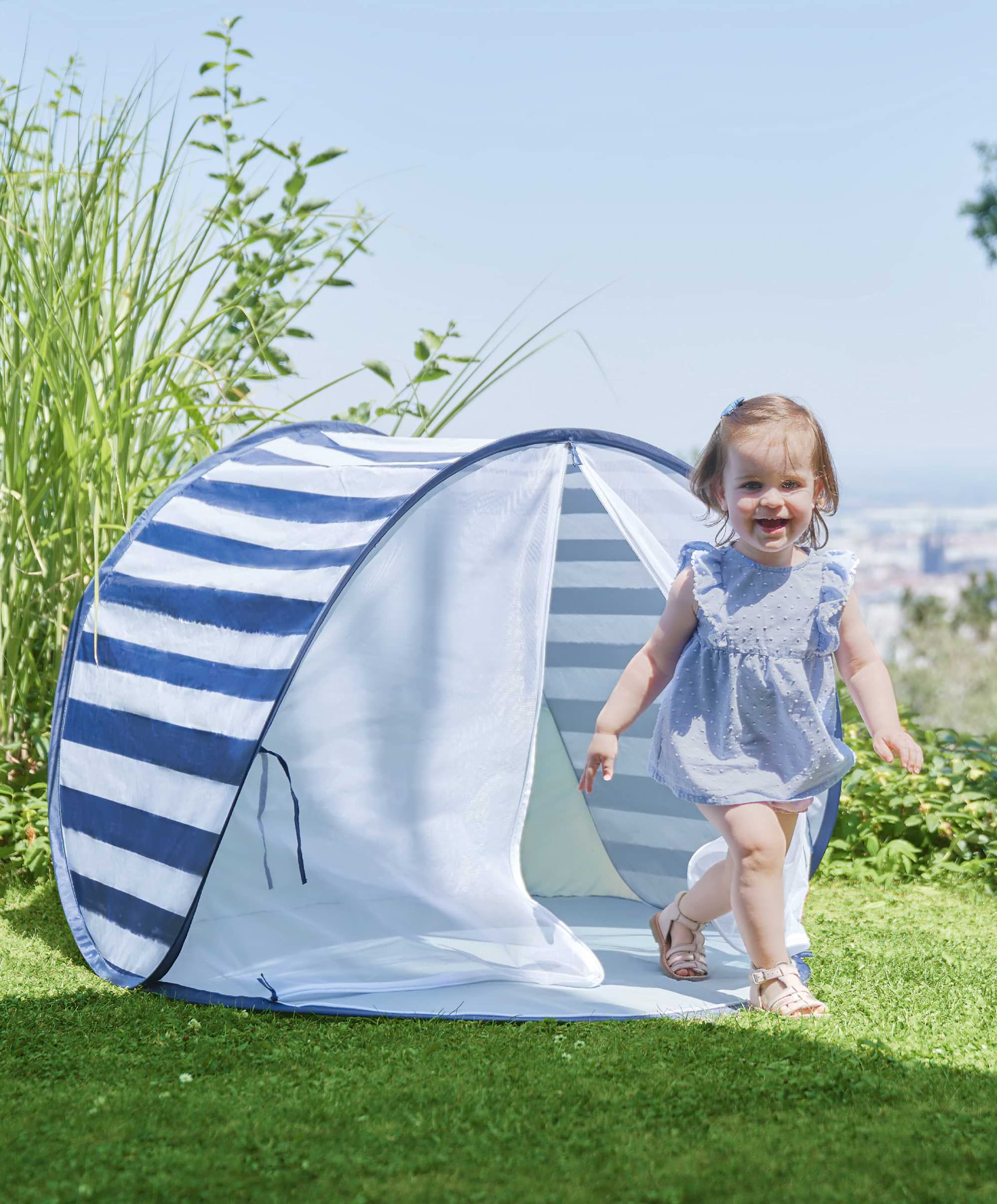 Babymoov Anti-UV Tent 50+ UPF Protection - Mariniere - Image 10
