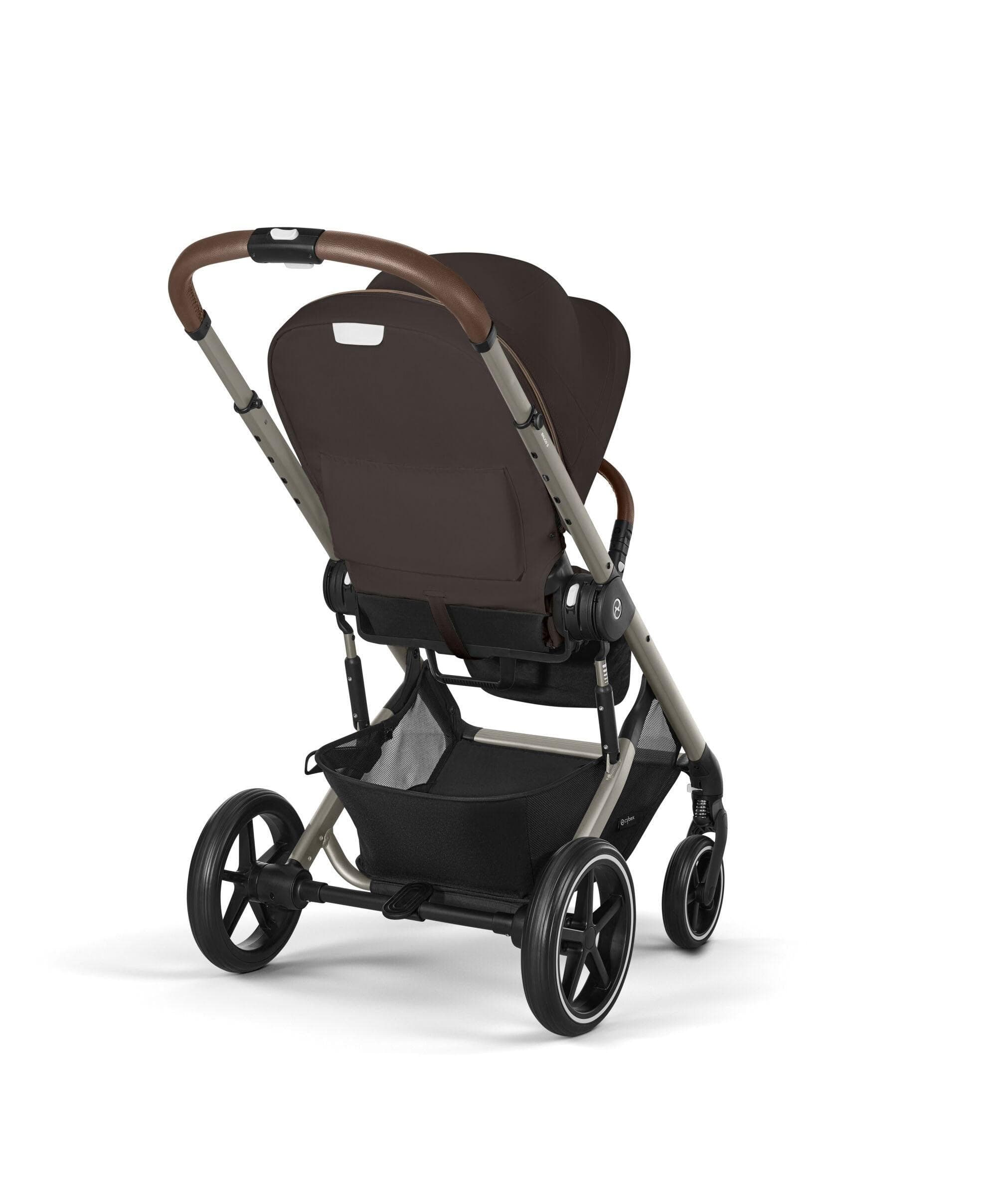 Cybex Balios S Lux Pushchair Bundle With Cybex Cloud T i-Size + Baby Car Seat & Base (7 Pieces) - Chocolate Brown - Image 4