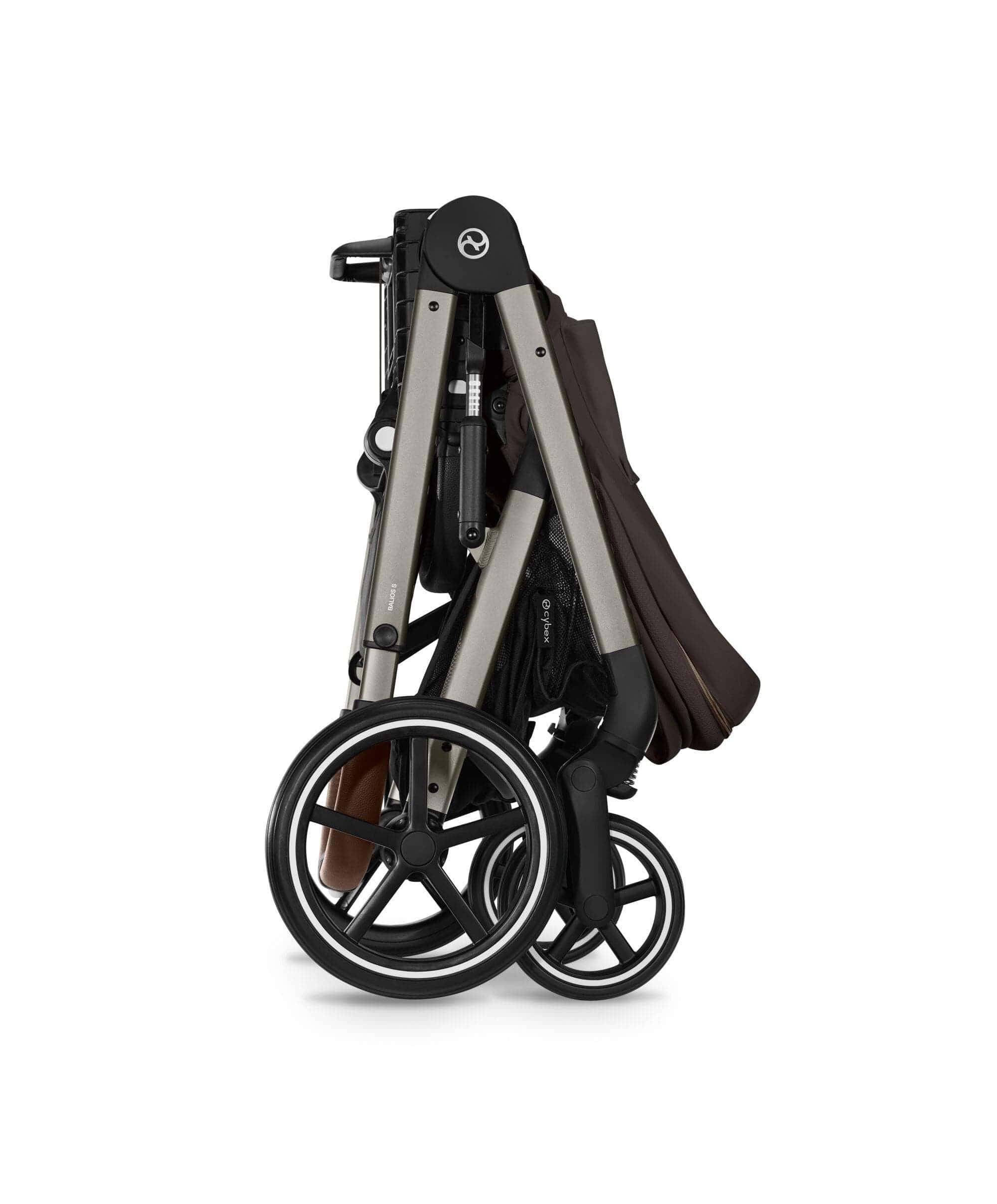 Cybex Balios S Lux Pushchair Bundle With Cybex Cloud T i-Size + Baby Car Seat & Base (7 Pieces) - Chocolate Brown - Image 9