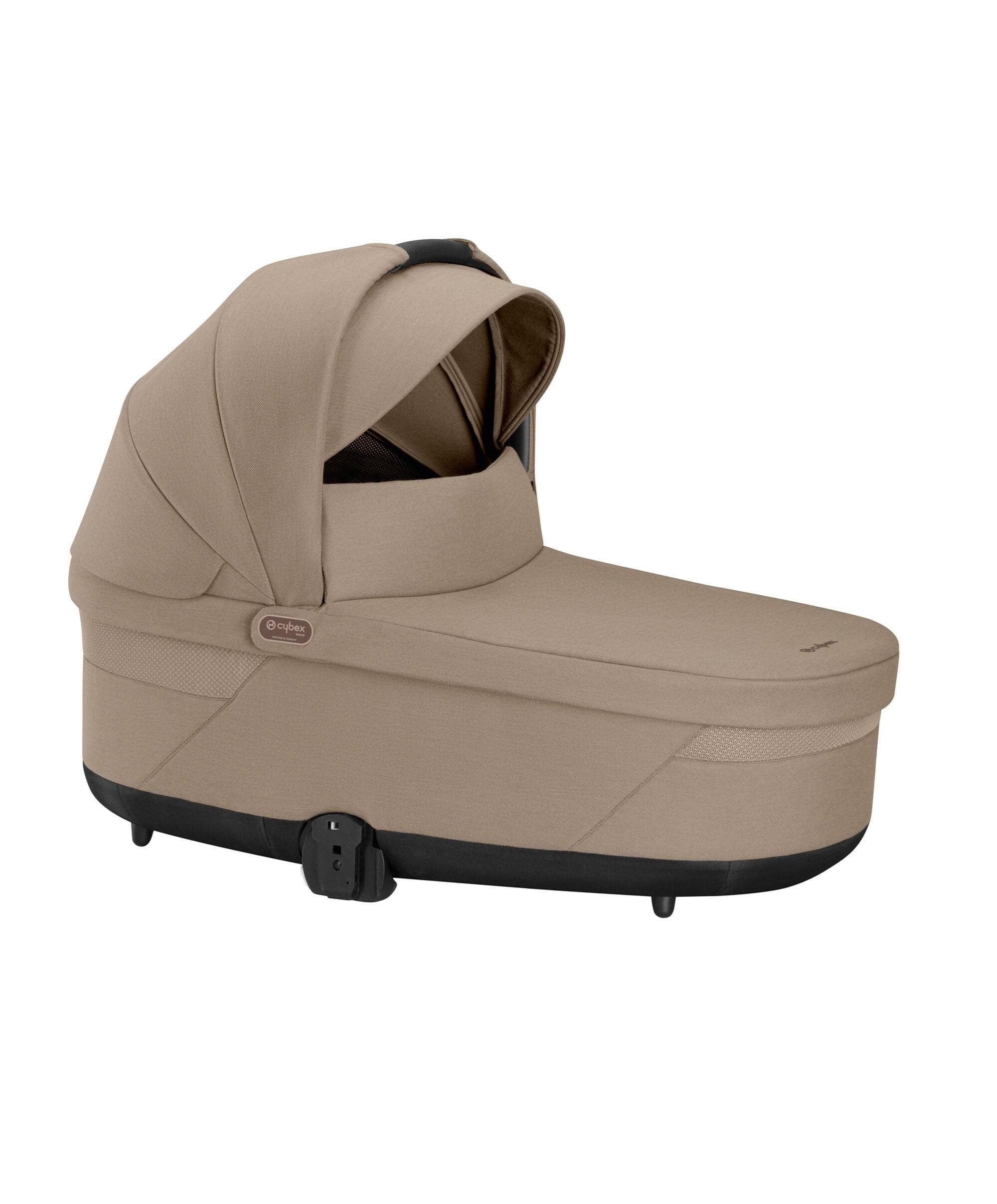 Cybex Balios Pushchair Bundle with Cybex  Aton B2 i-Size Car Seat (6 Pieces) - Almond Beige - Image 8