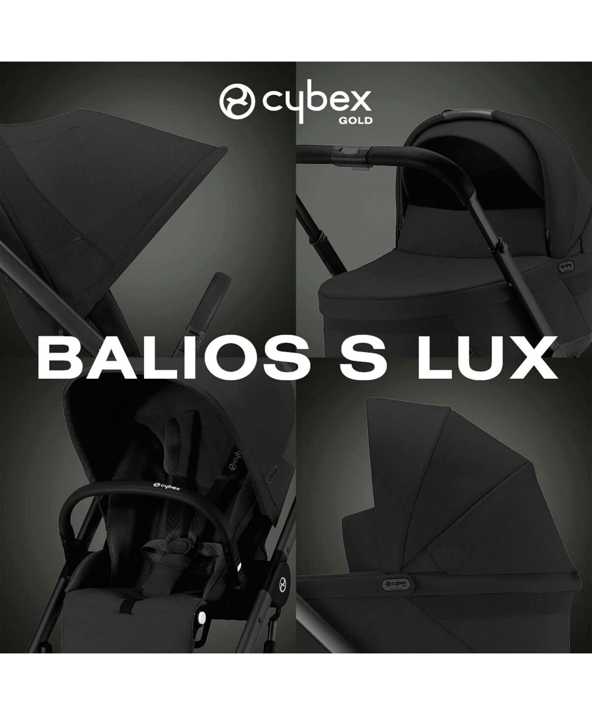 Cybex Balios S Lux Pushchair - Moon Black - Image 6