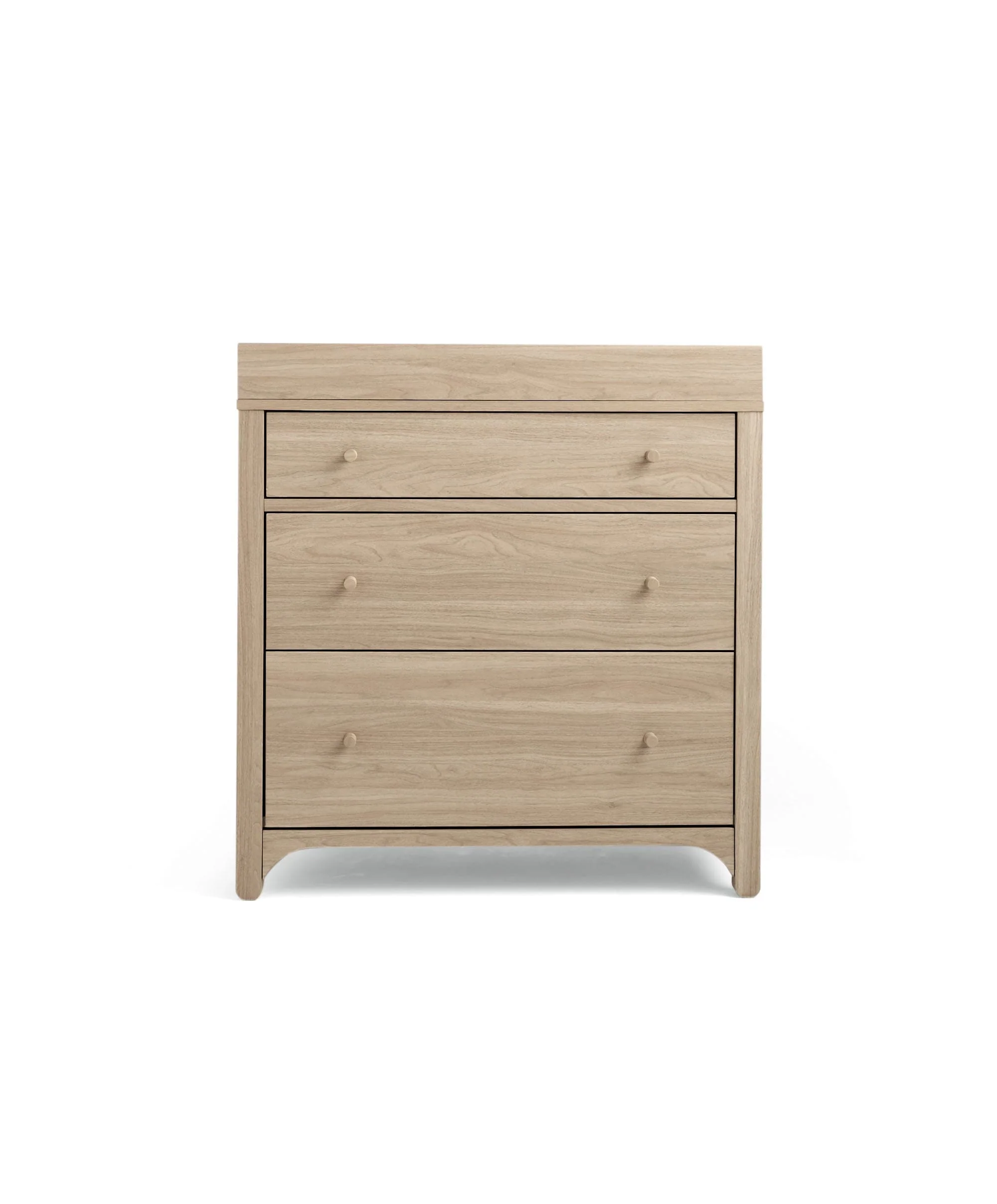 Barton Nursery Bundle With Lua Bedside Crib (6 Piece) - Oak - Image 10