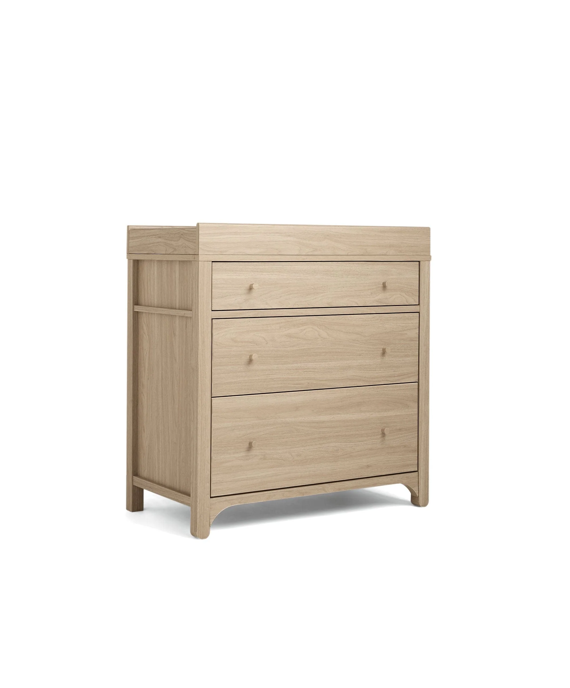 Barton Nursery Bundle With Lua Bedside Crib (6 Piece) - Oak - Image 9