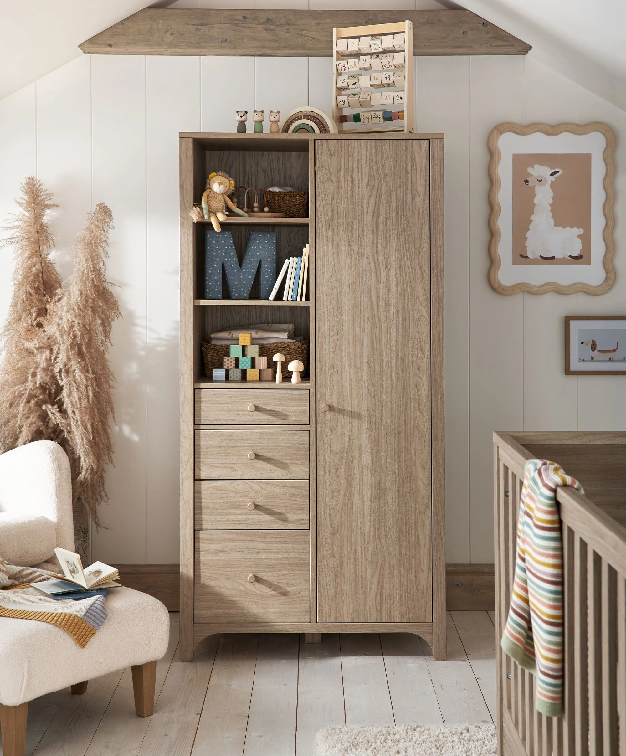 Barton Wardrobe - Oak