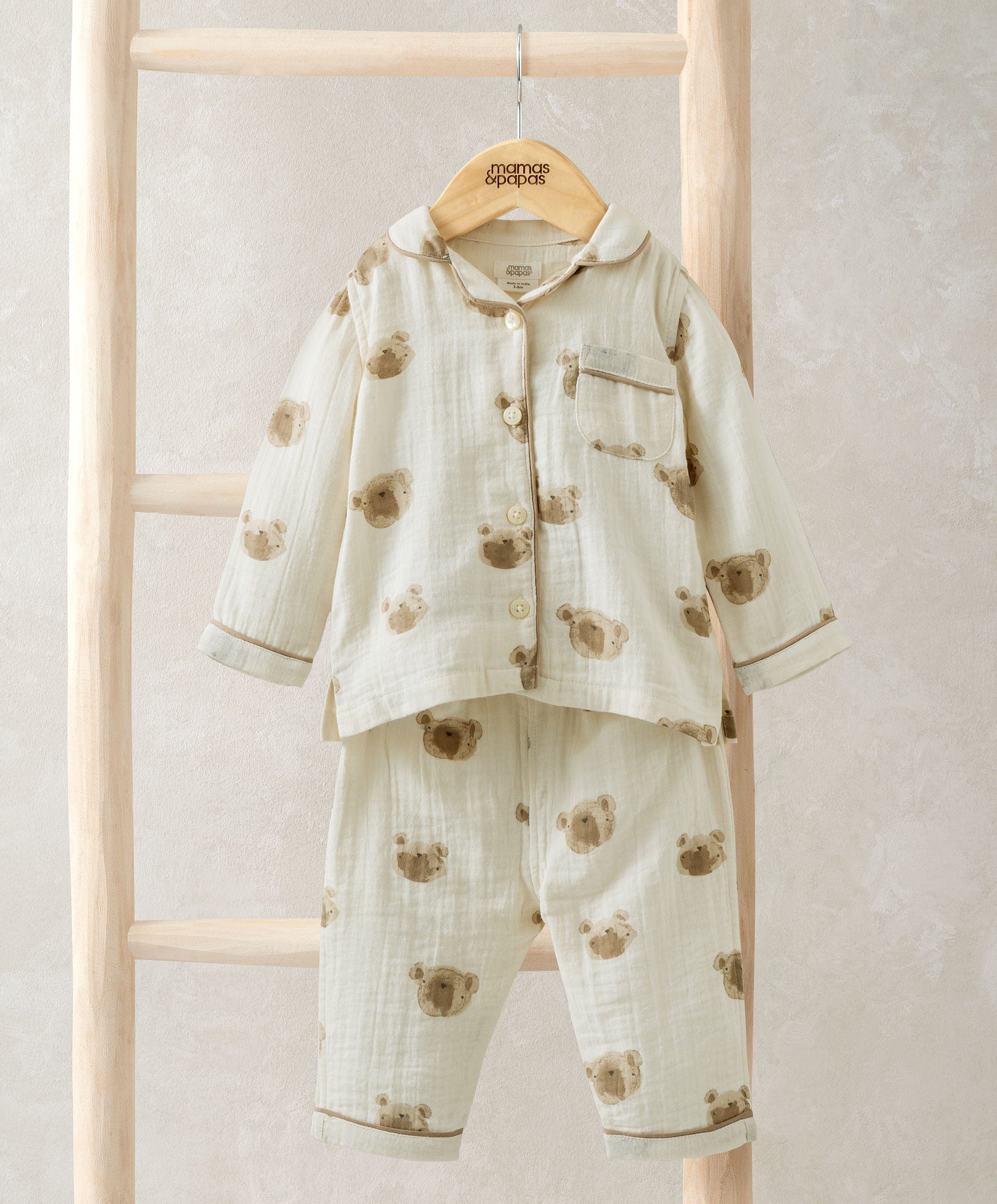 Bear Woven Pyjamas