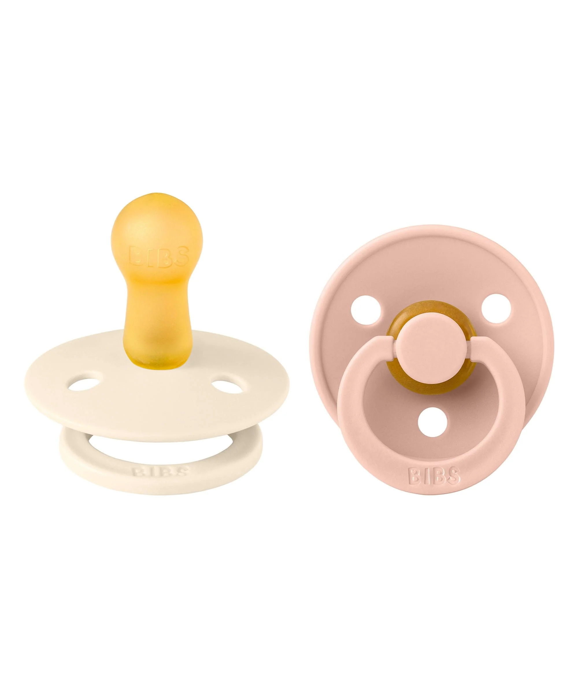 BIBS Dummies Bundle Size 1 (3 Pieces) – Blush/Ivory/Vanilla - Image 2