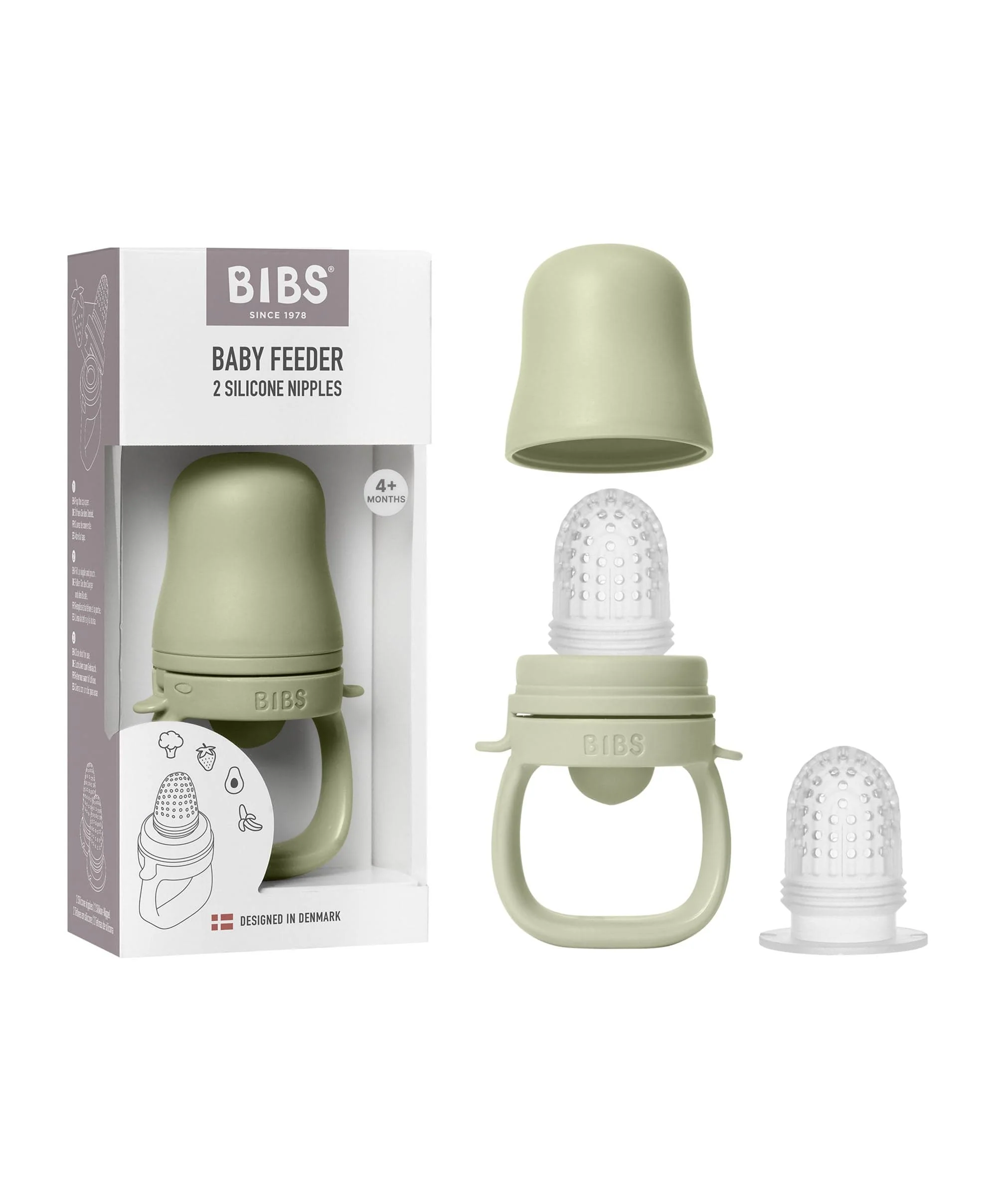 BIBS Baby Feeder - Sage