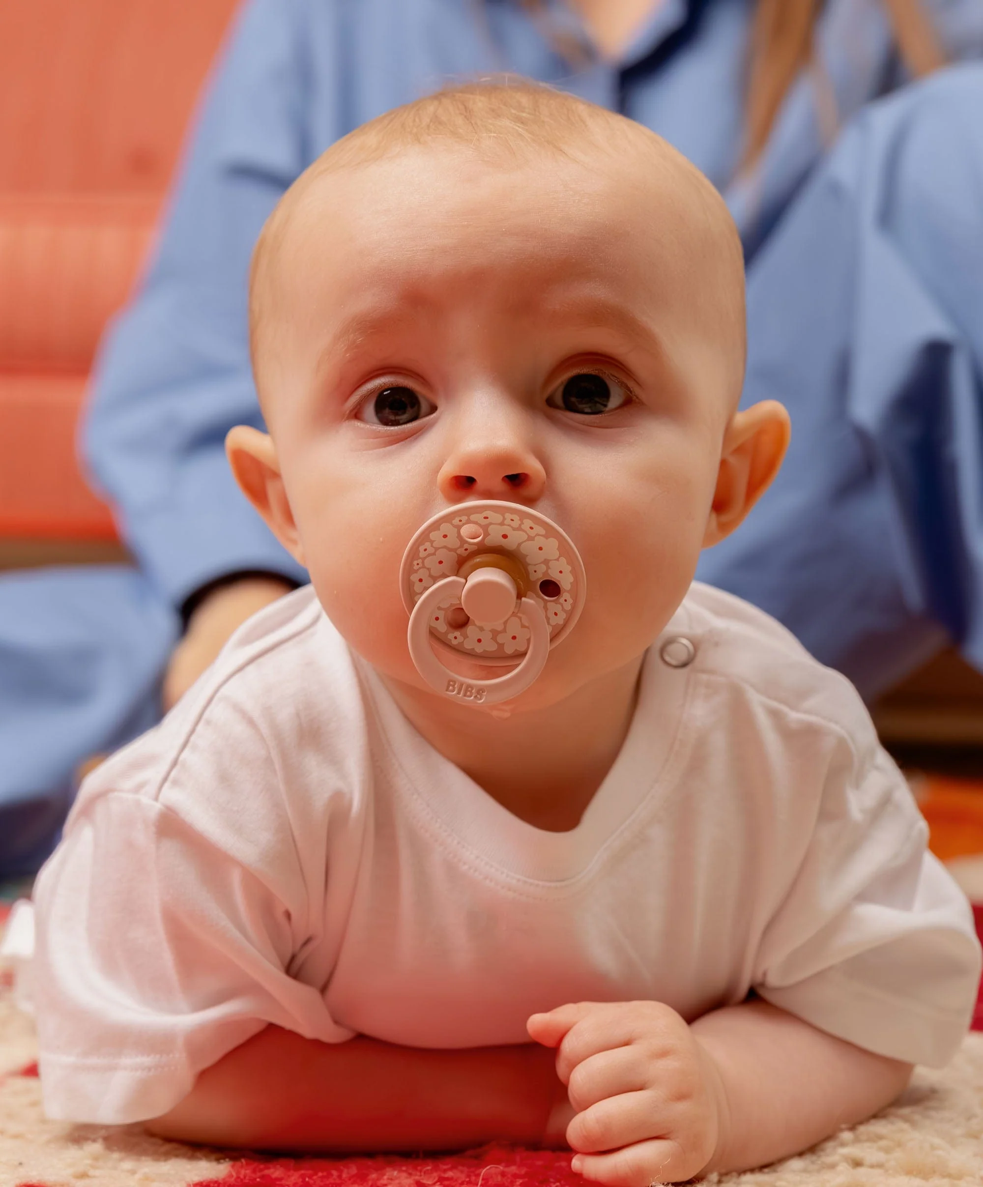 BIBS Pacifier Studio Colour (2 Pack) Jasmine Blush - Image 2