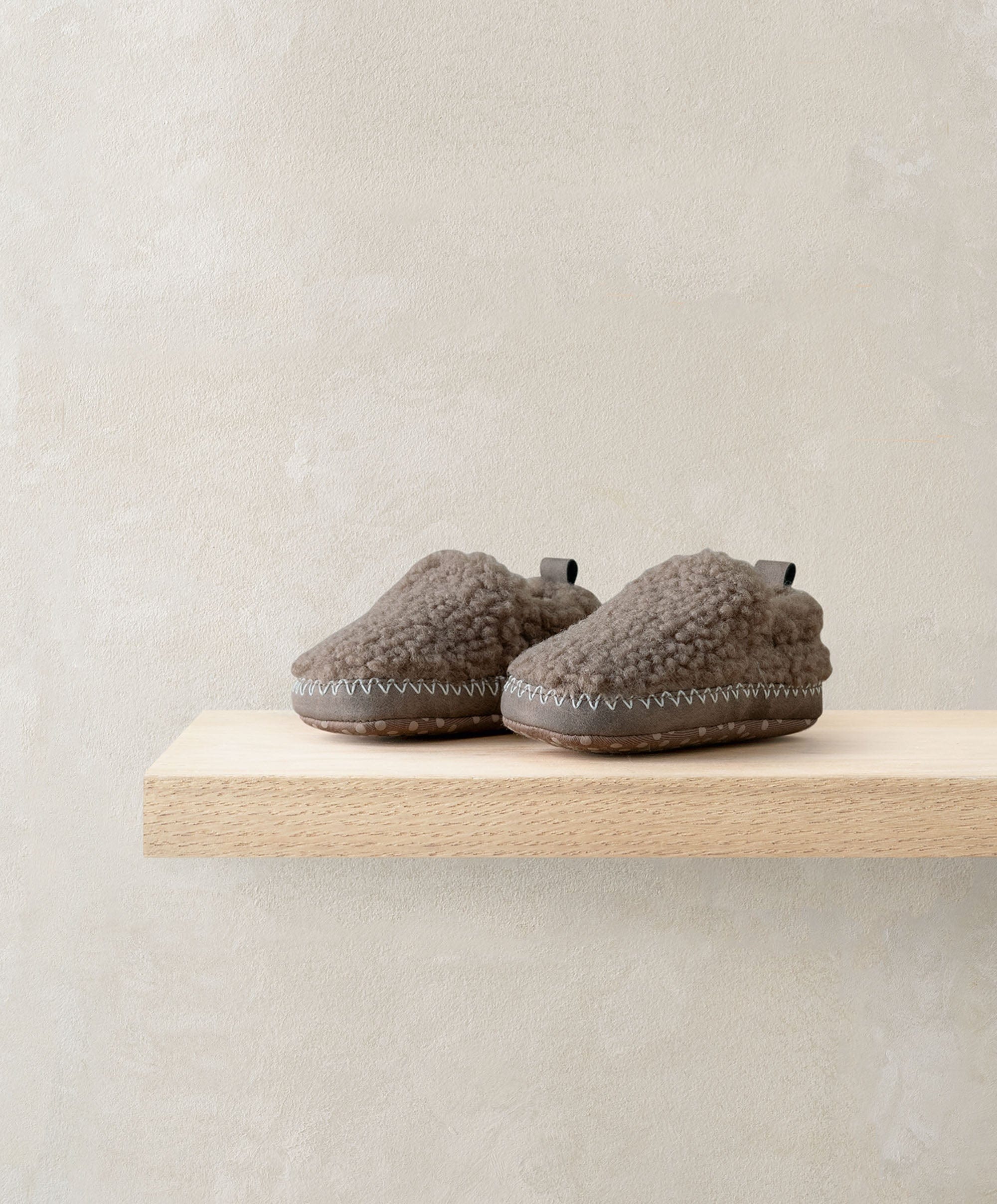 Borg Moccasin Booties