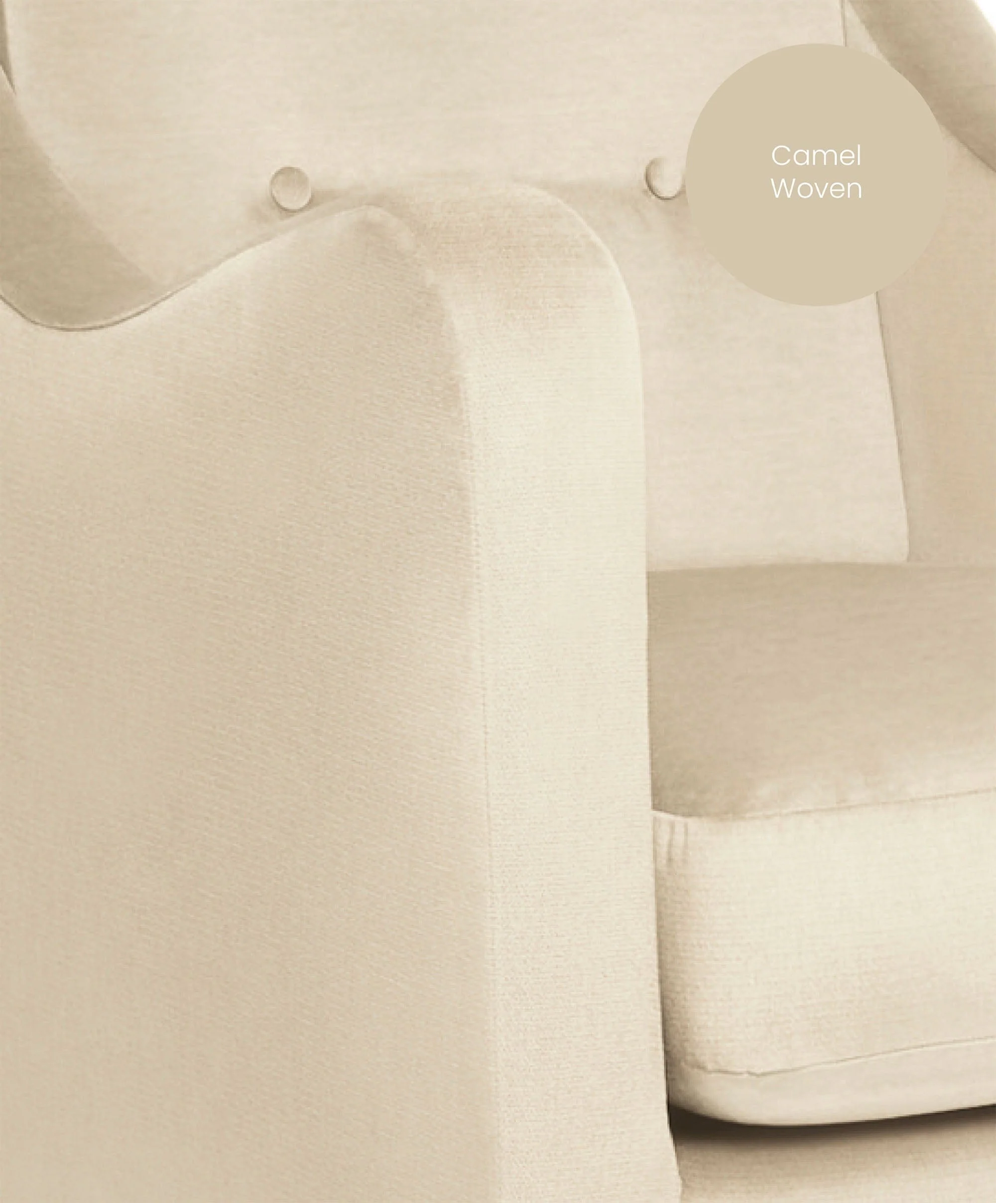 Bowdon Nursing Chair - Camel Woven - Image 4