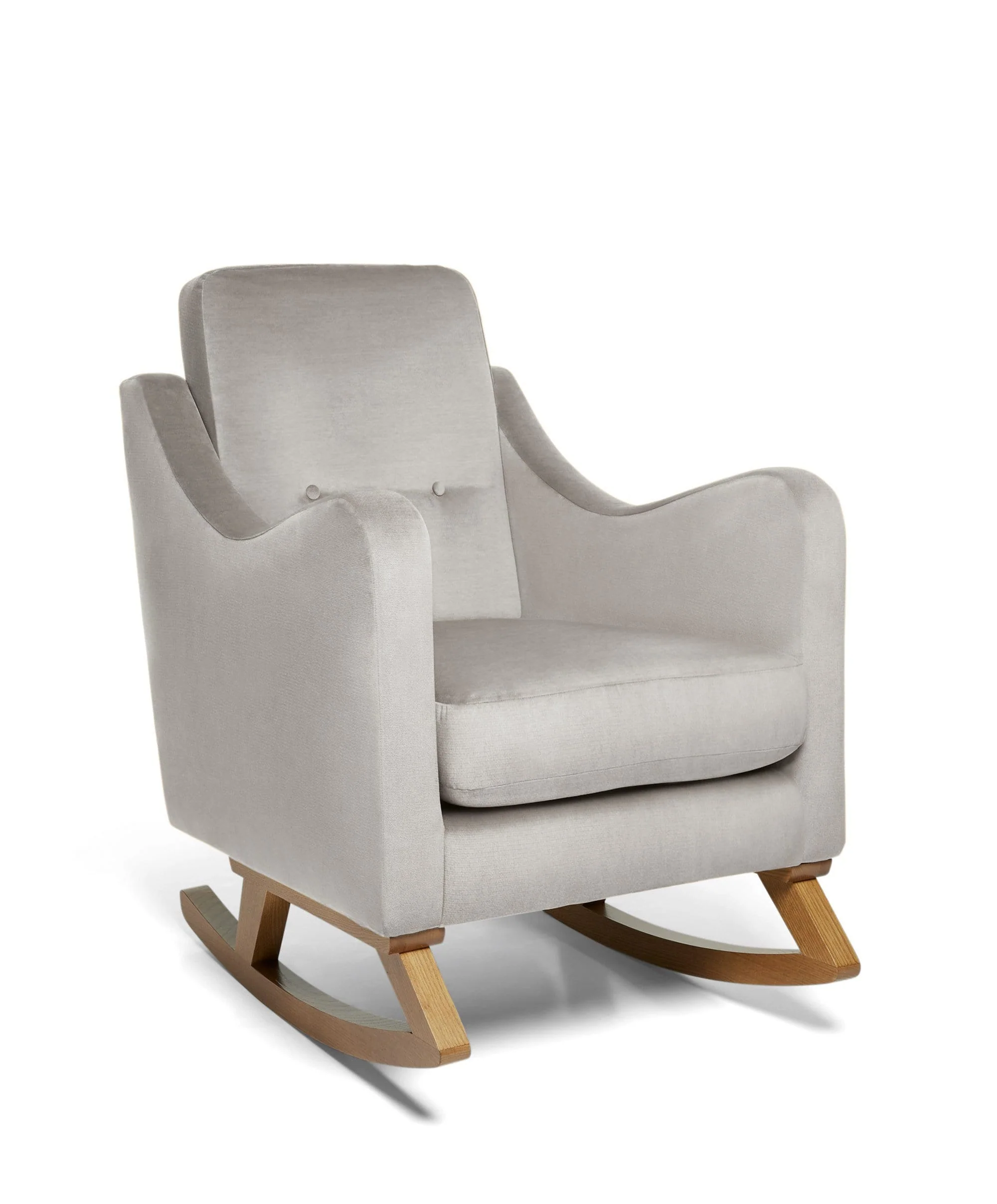 Bowdon Nursing Chair - Silver Woven - Image 9