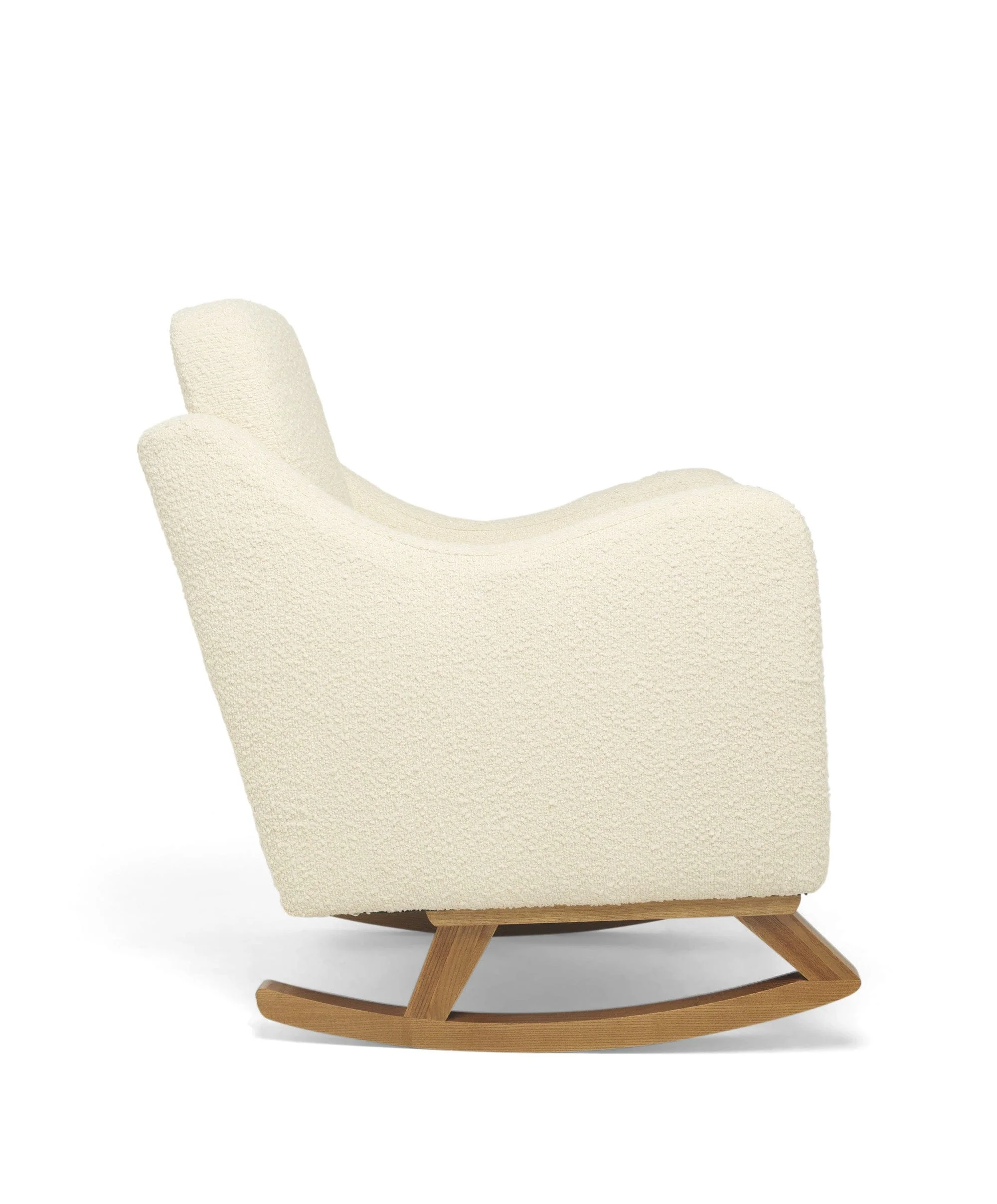 Bowdon Nursing Chair - Oyster Chenille Boucle - Image 4