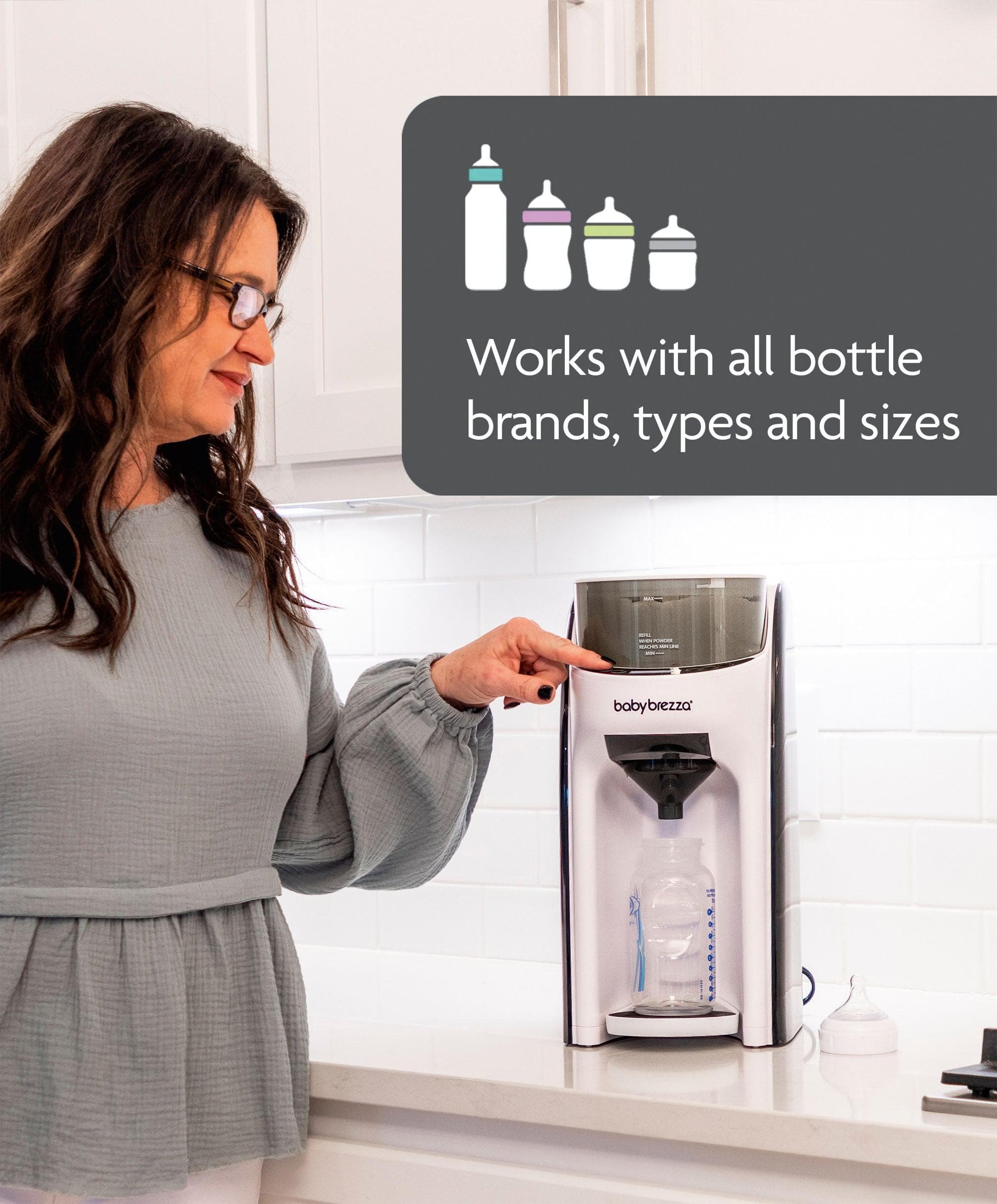 Baby Brezza Formula Pro & Bottle Washer Pro Bundle - White - Image 8
