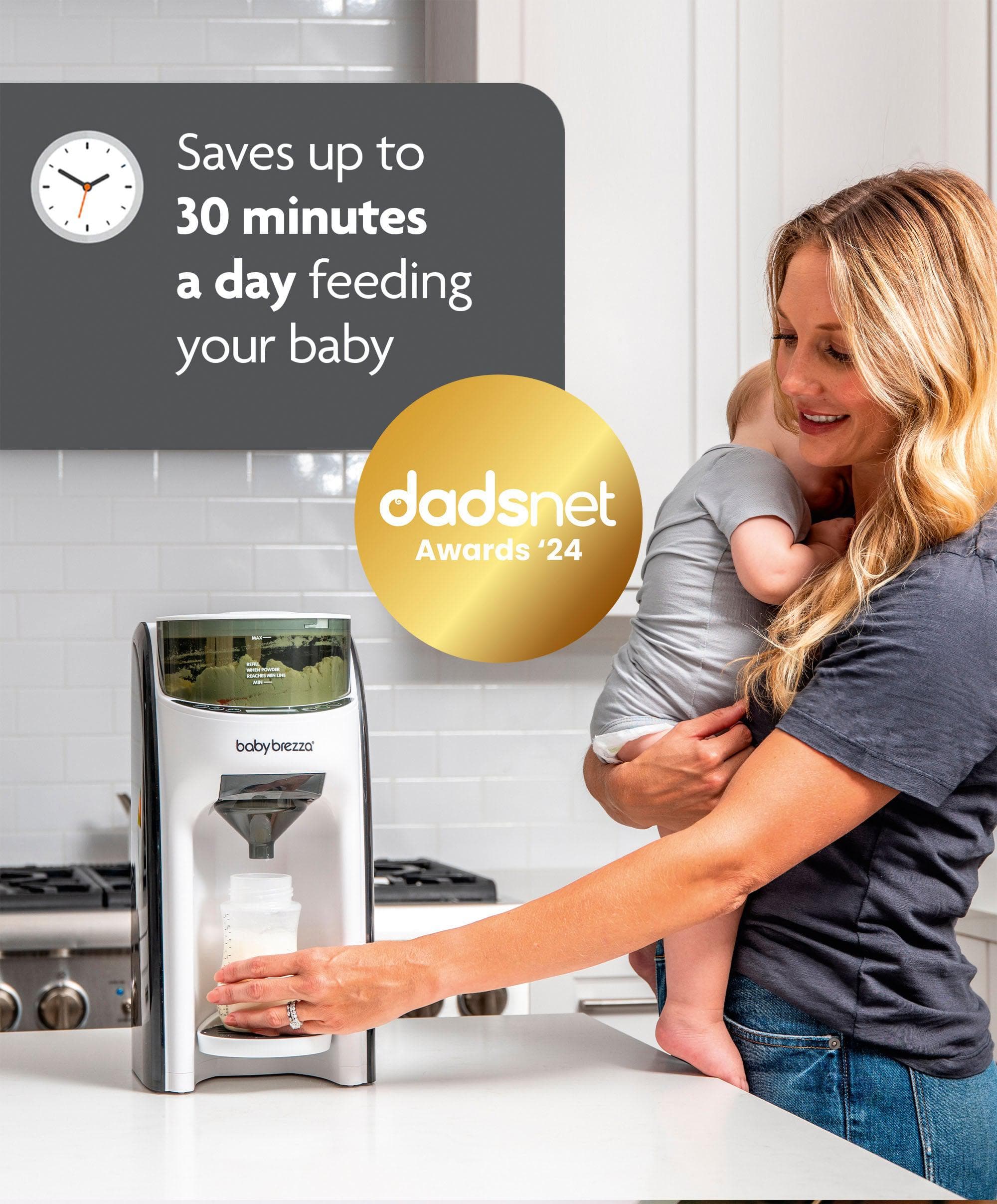 Baby Brezza Formula Pro & Bottle Washer Pro Bundle - White - Image 9