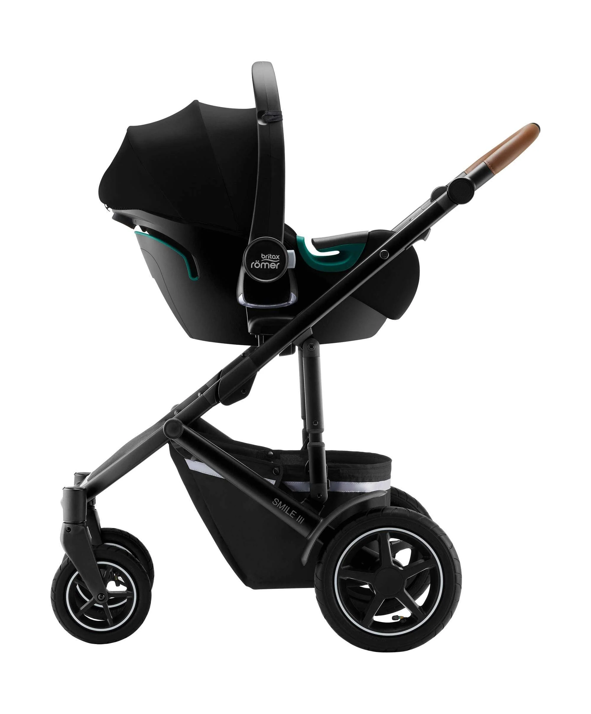 Britax Römer BABY-SAFE iSENSE i-Size Group 0+ Car Seat - Space Black - Image 14
