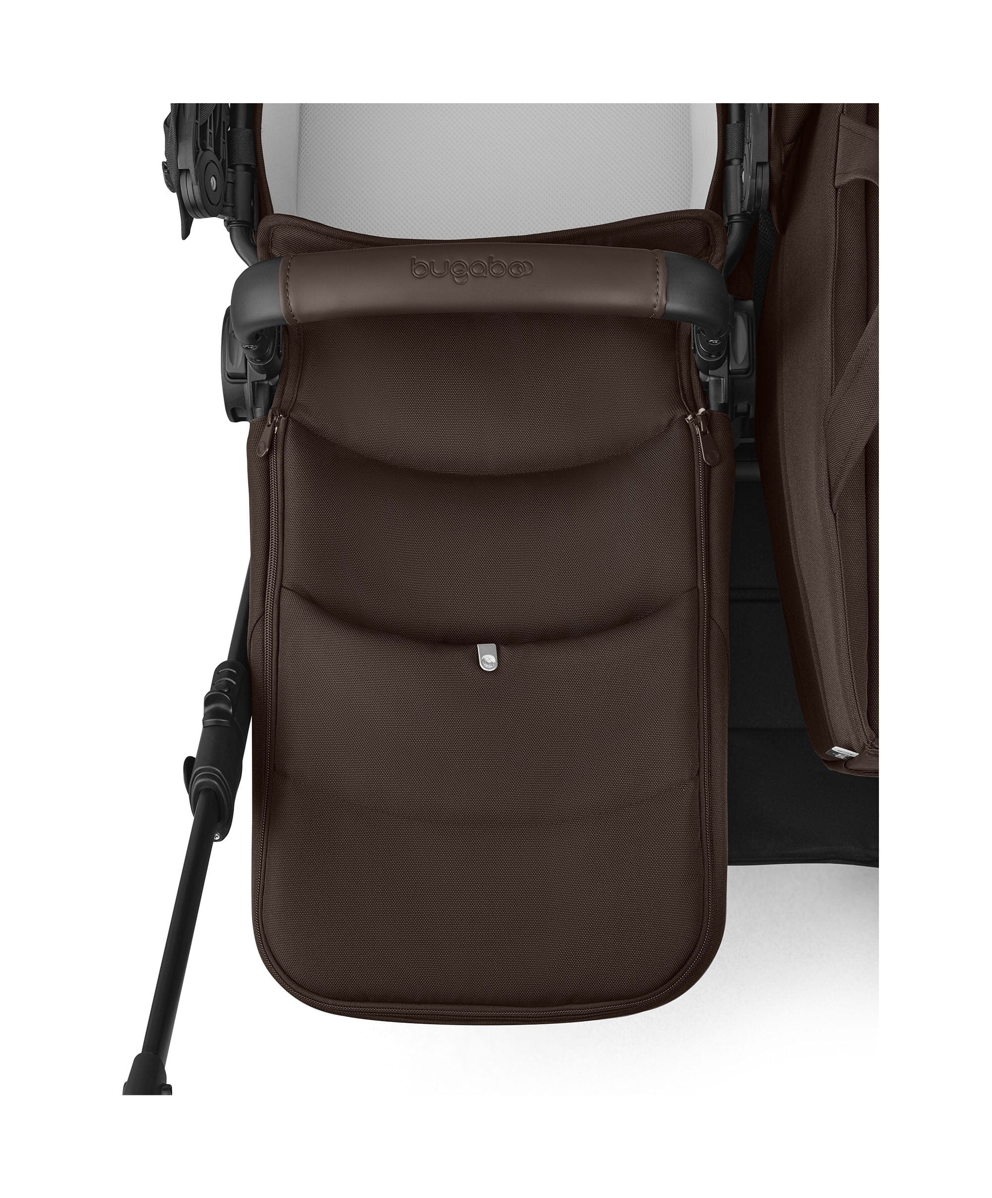 Bugaboo Donkey 6 Twin Carrycot Fabric Complete - Cocoa Brown - Image 2