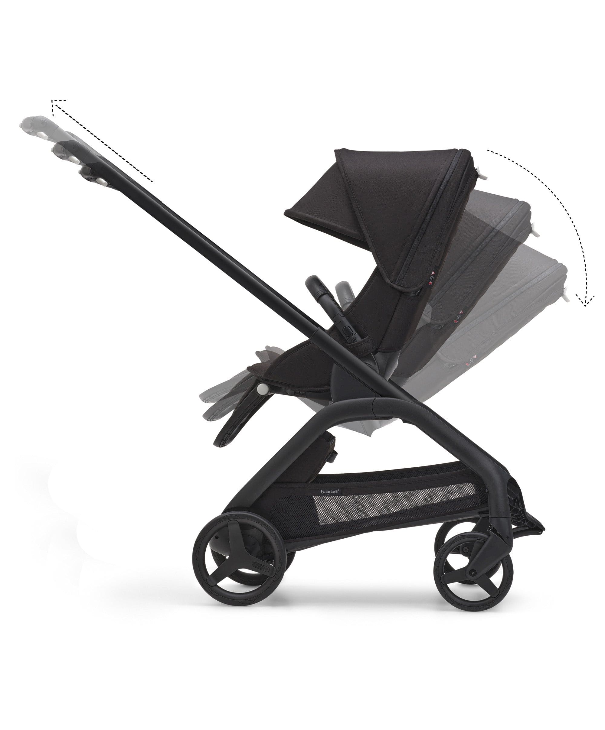 Bugaboo Dragonfly Complete Stroller - Forest Green - Image 11