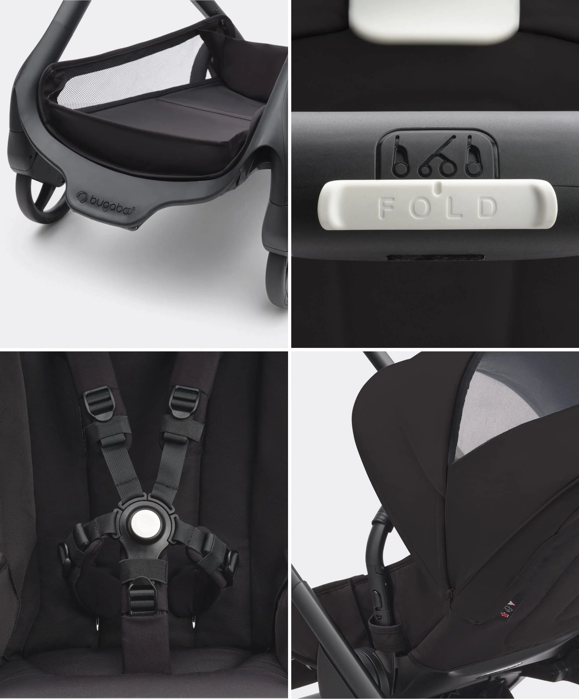 Bugaboo Dragonfly Complete Stroller - Midnight Black - Image 10