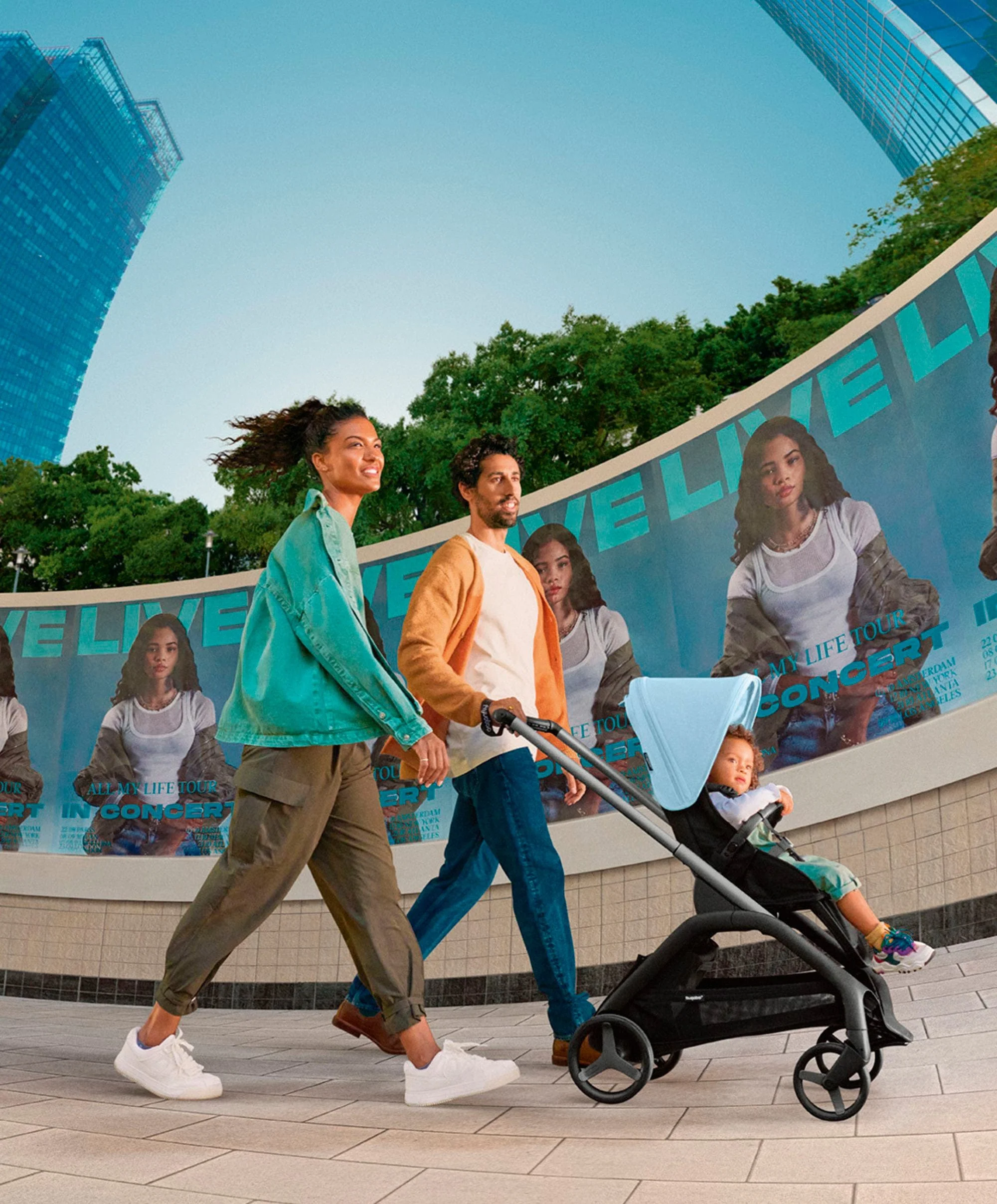 Bugaboo Dragonfly Complete Stroller - Taupe - Image 5