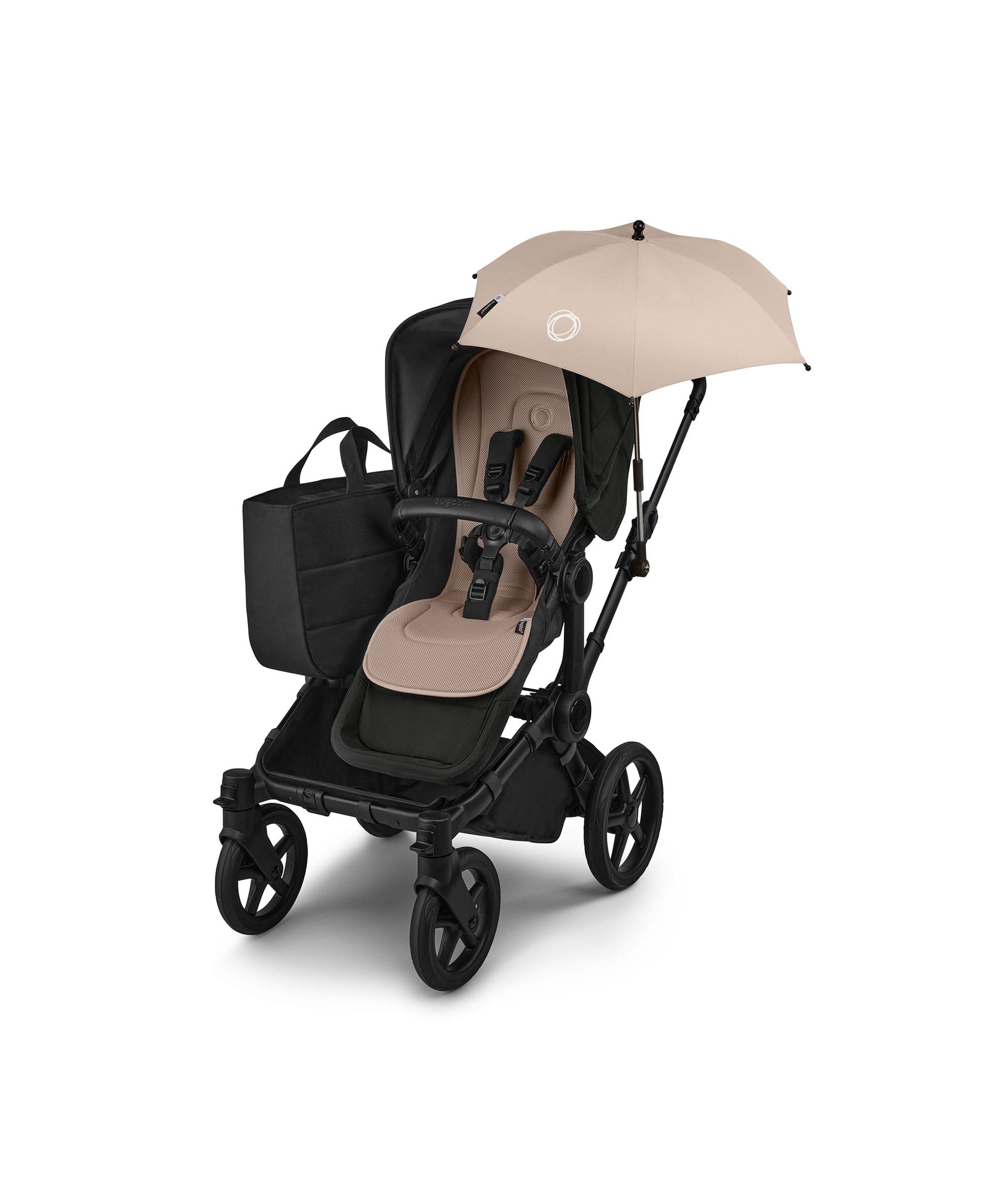Bugaboo Dual Comfort Seat Liner - Desert Taupe - Image 2