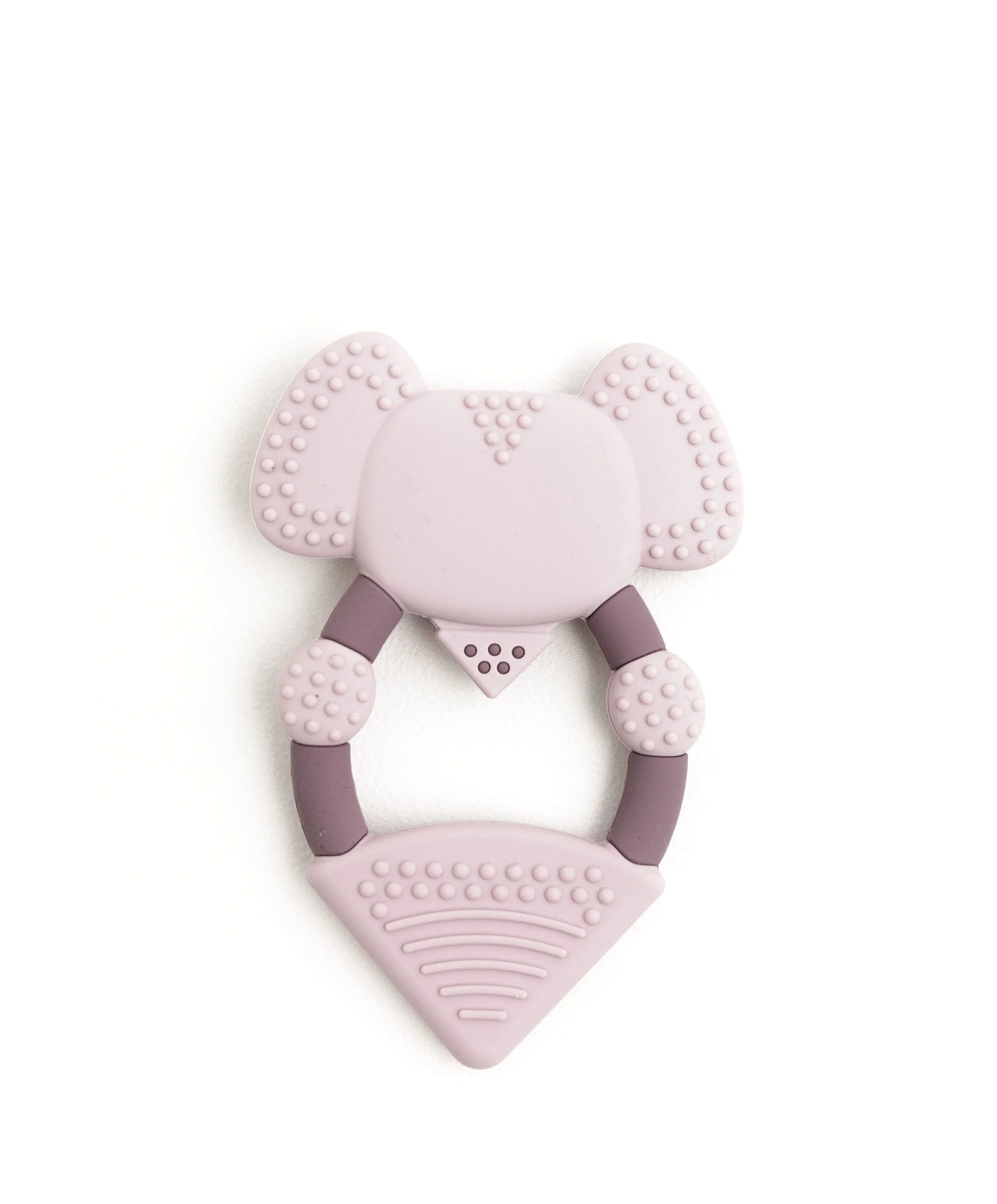 Cheeky Chompers Darcy the Elephant Teether - Dusky pink - Image 4