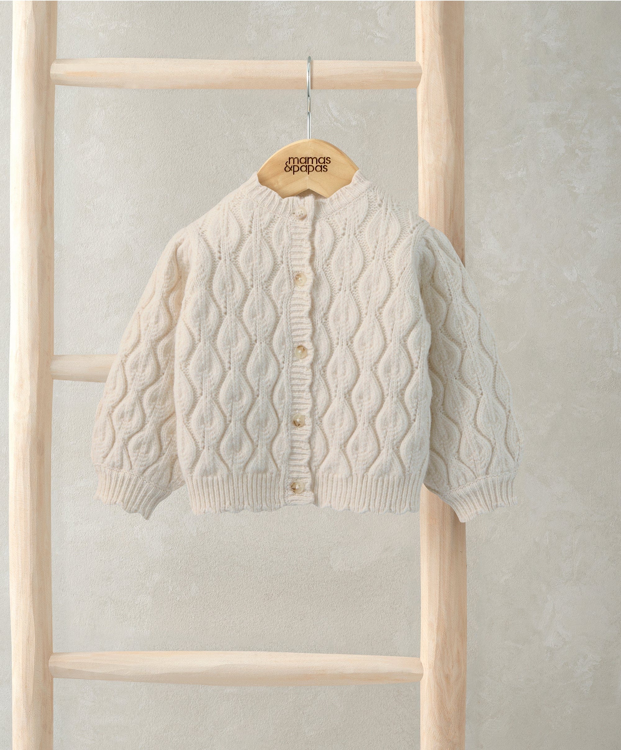 Cable Knitted Cardigan