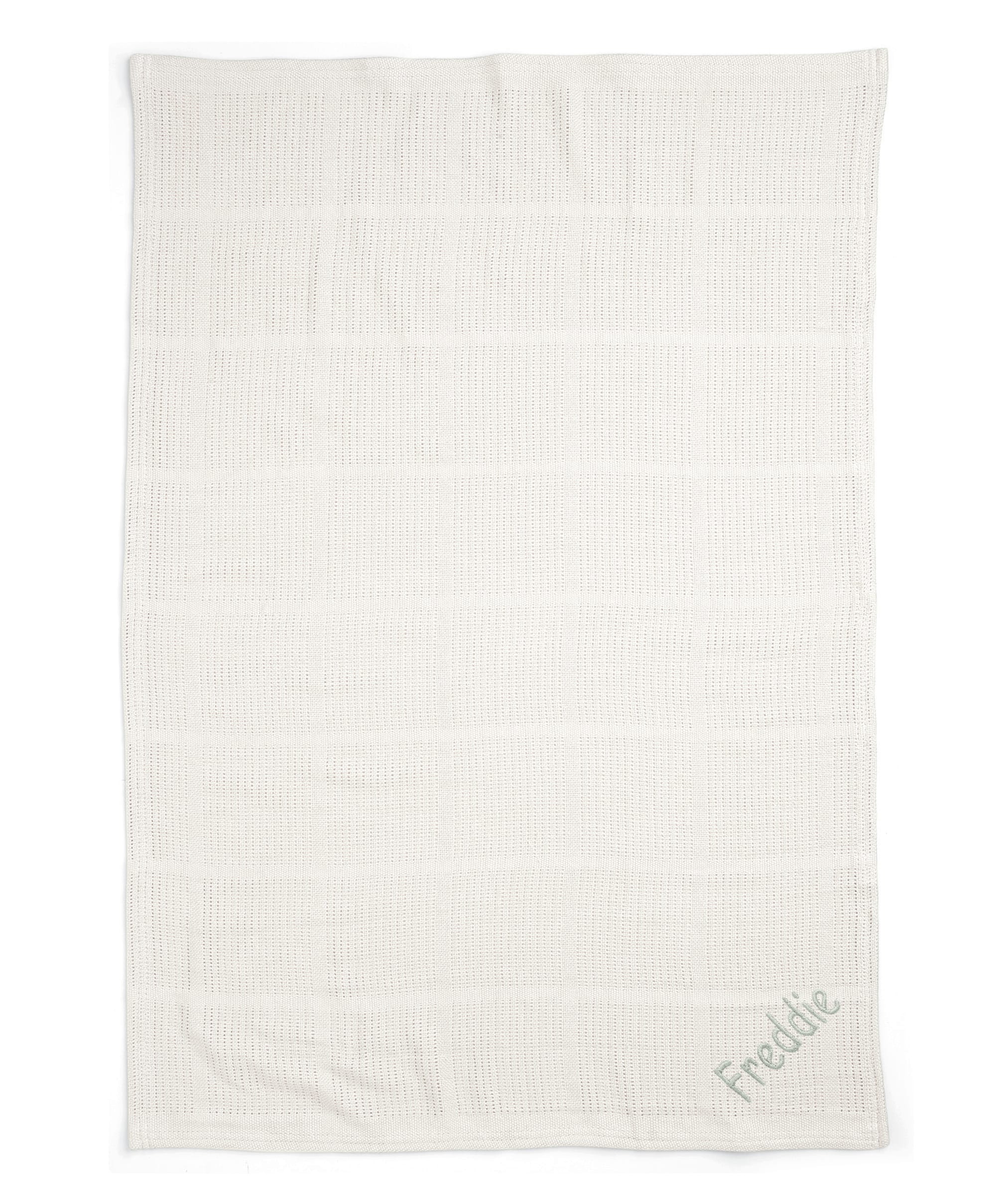 Large Cellular Blanket - White - Image 3