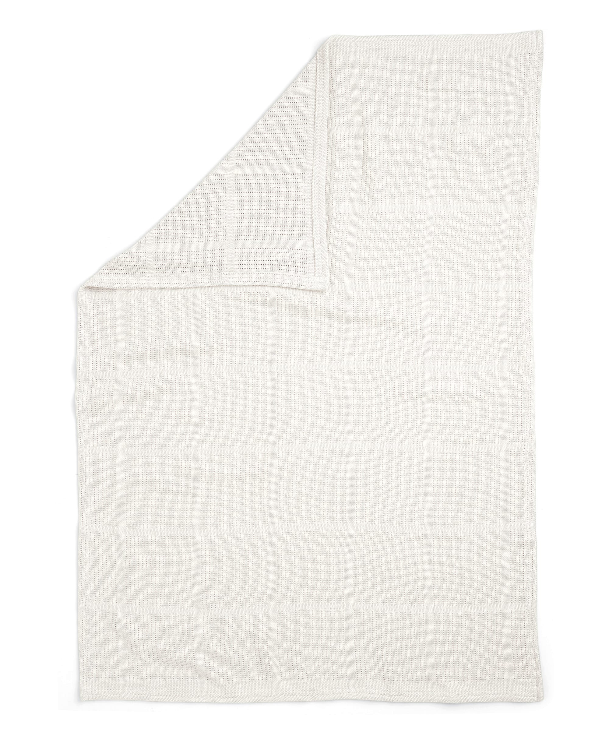 Large Cellular Blanket - White - Image 4