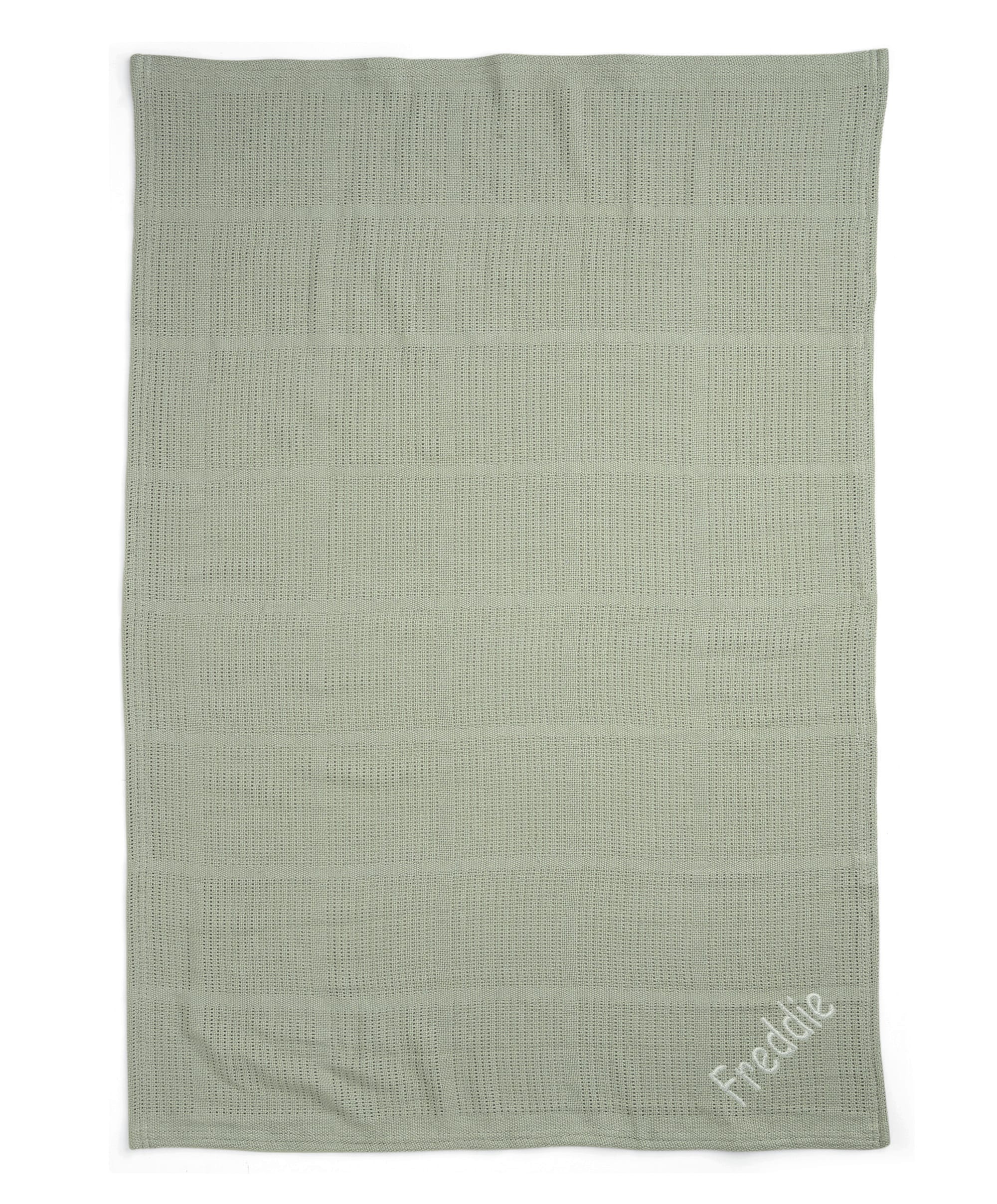 Cellular Blanket - Sage - Image 3