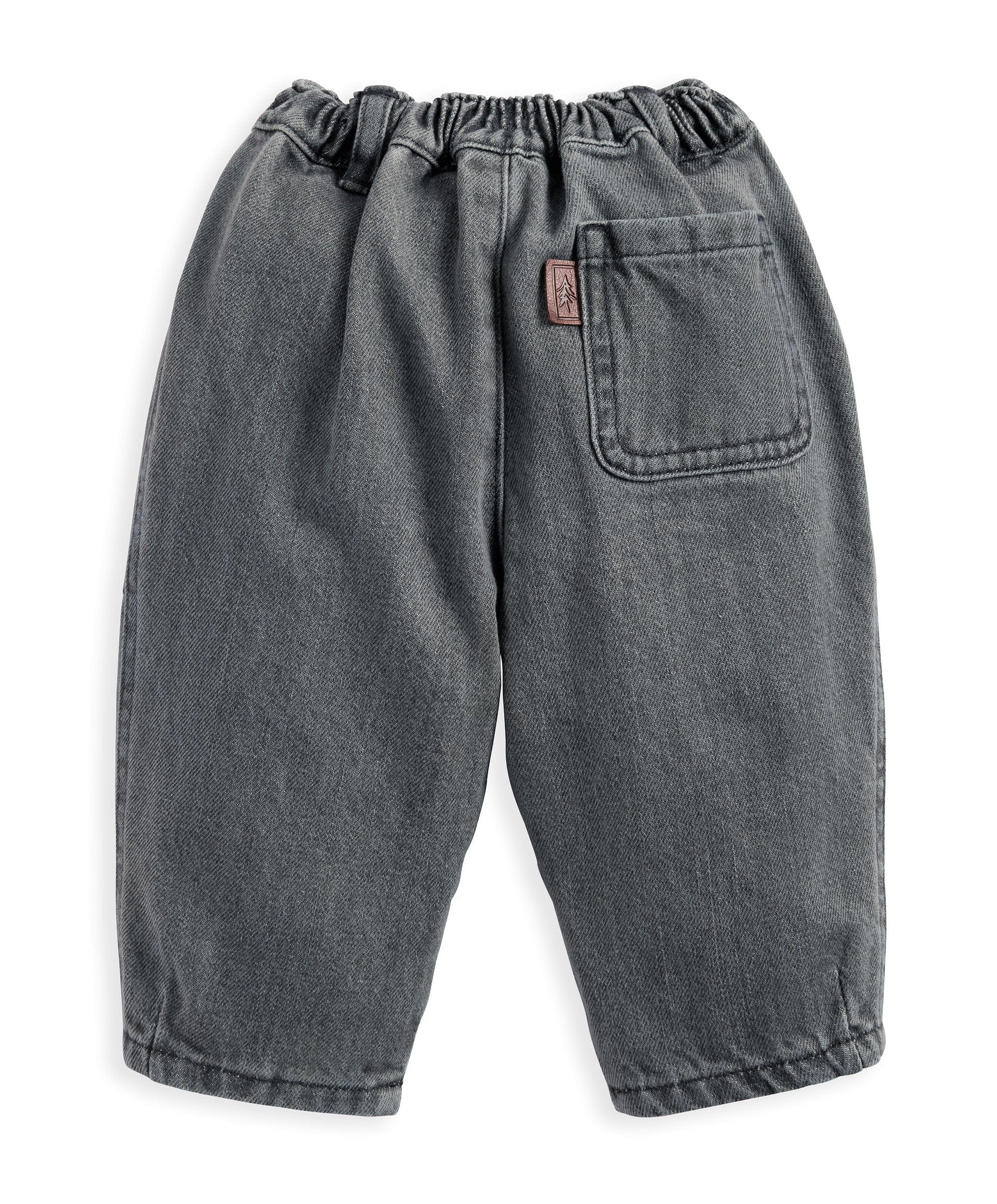 Charcoal Barrel Leg Jeans - Image 4