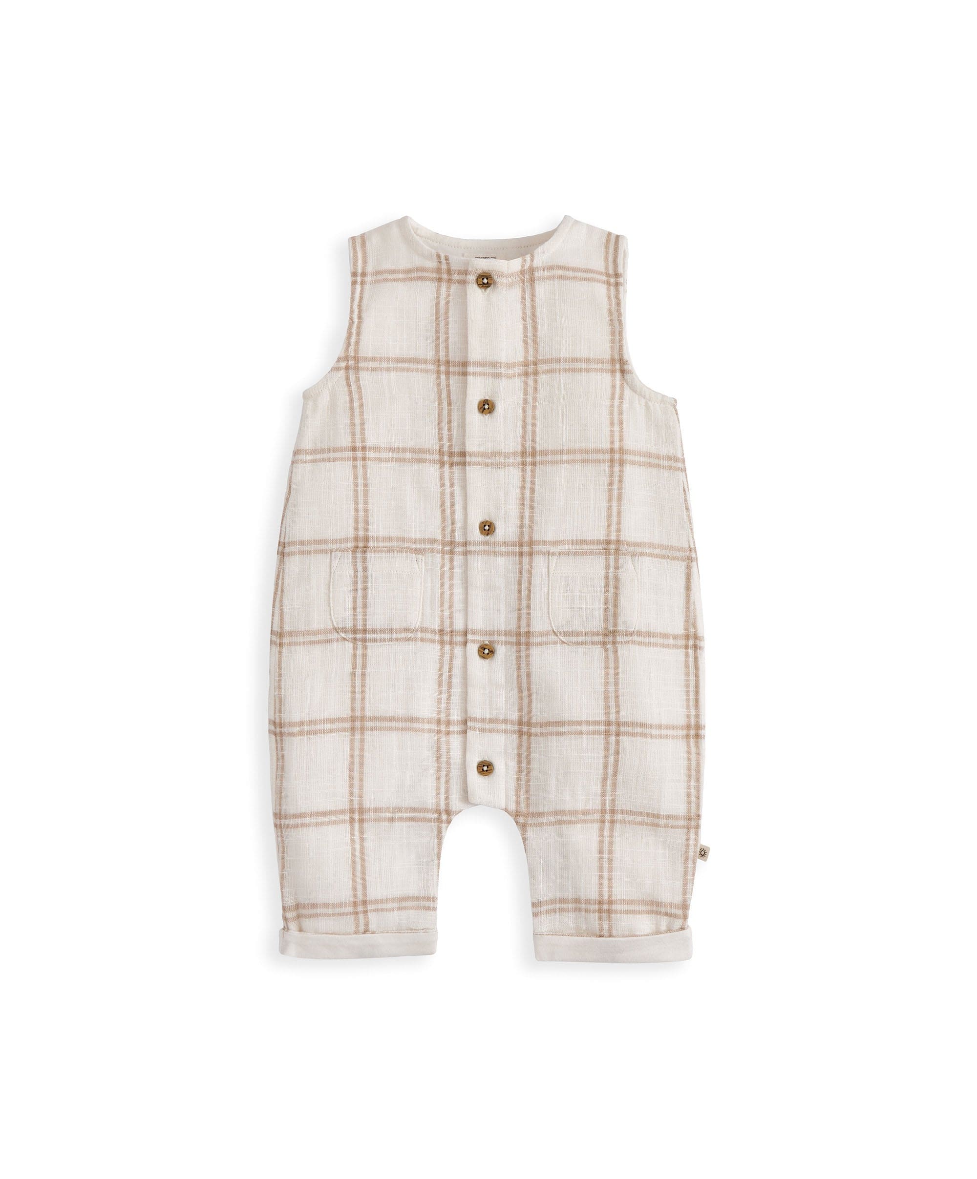 Check Romper - Image 2