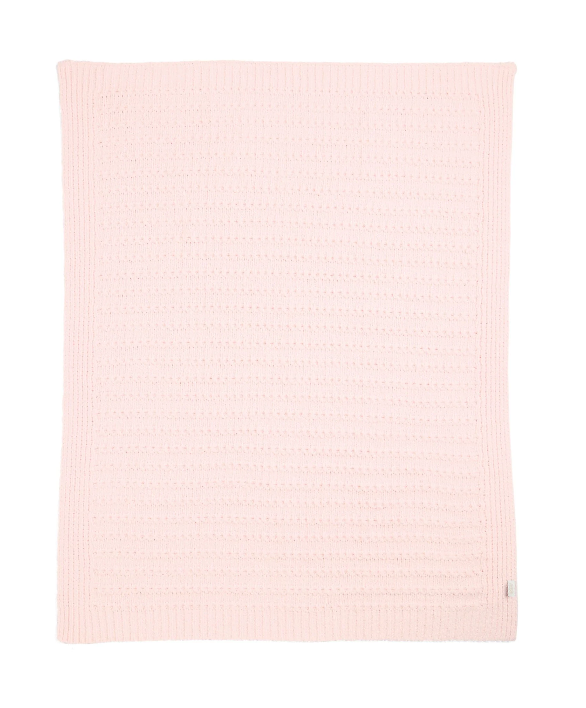 Chenille Blanket - Pink Stripe - Image 4