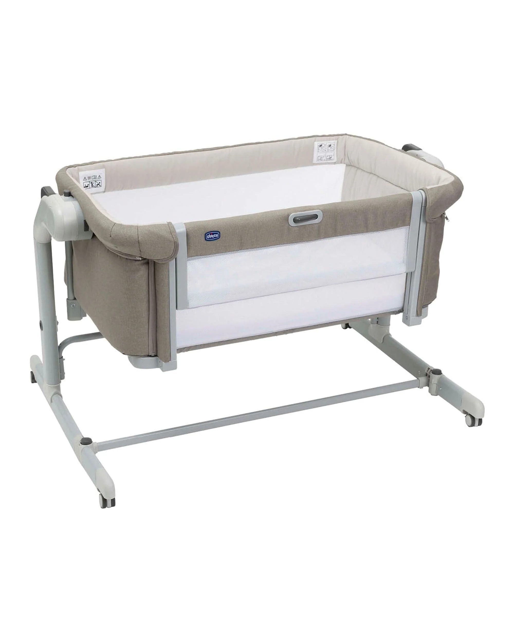 Chicco Next2Me Magic Evo Bedside Crib Desert Taupe