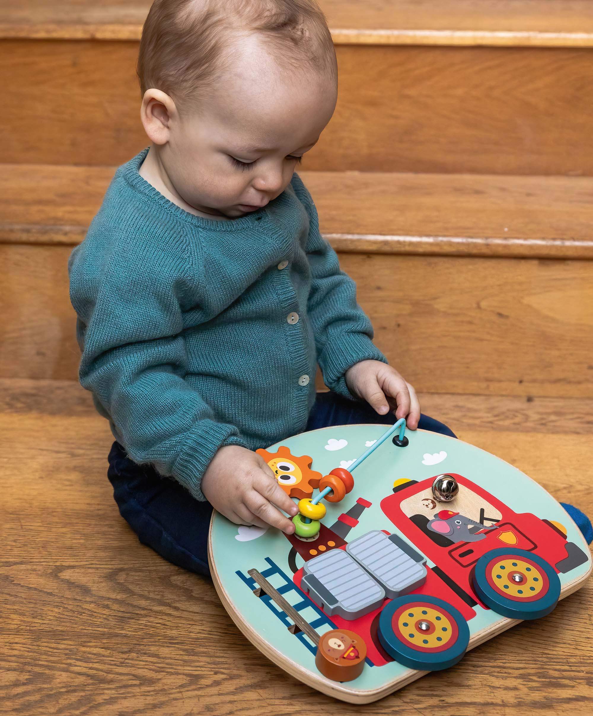 Classic World Fire Engine Busy Board Toy - Image 3