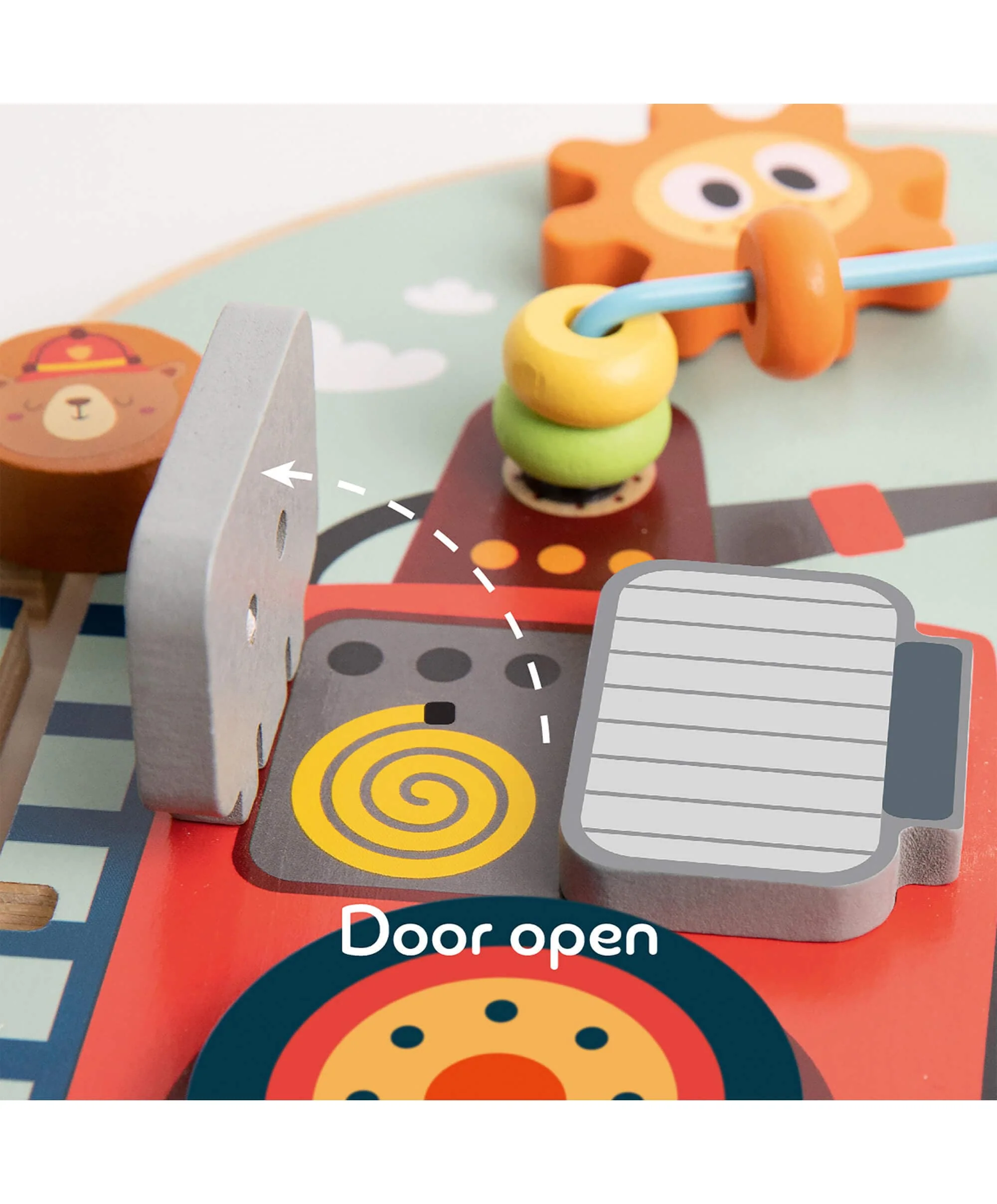 Classic World Fire Engine Busy Board Toy - Image 6