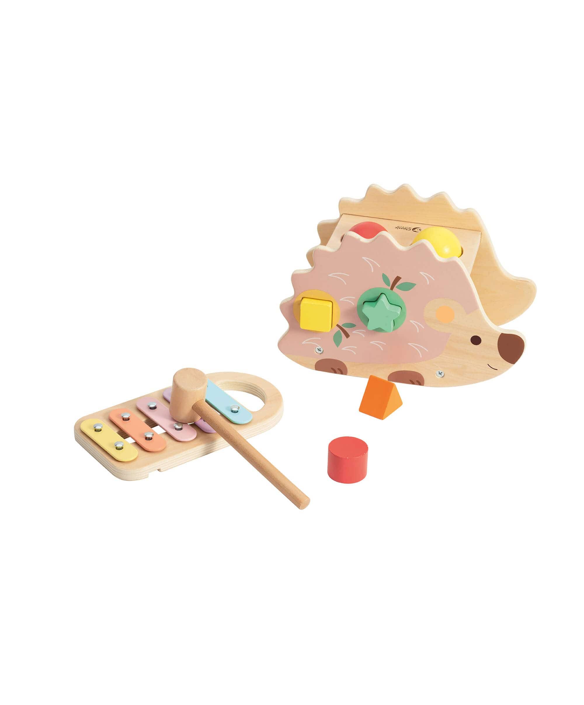 Classic World Hedgehog Wooden Hammer Toy - Image 3