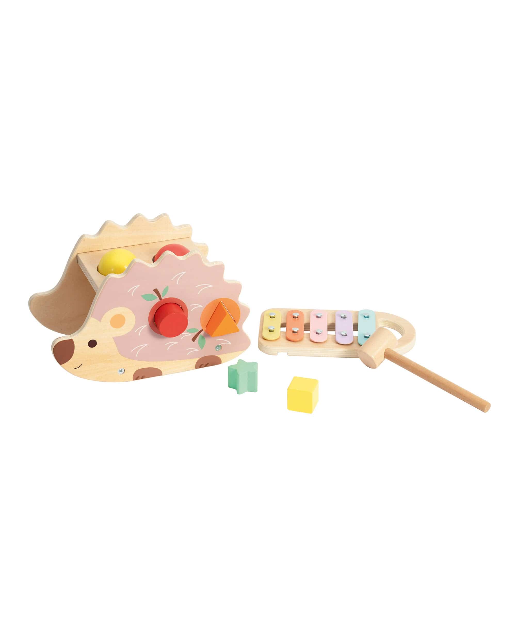 Classic World Hedgehog Wooden Hammer Toy - Image 4