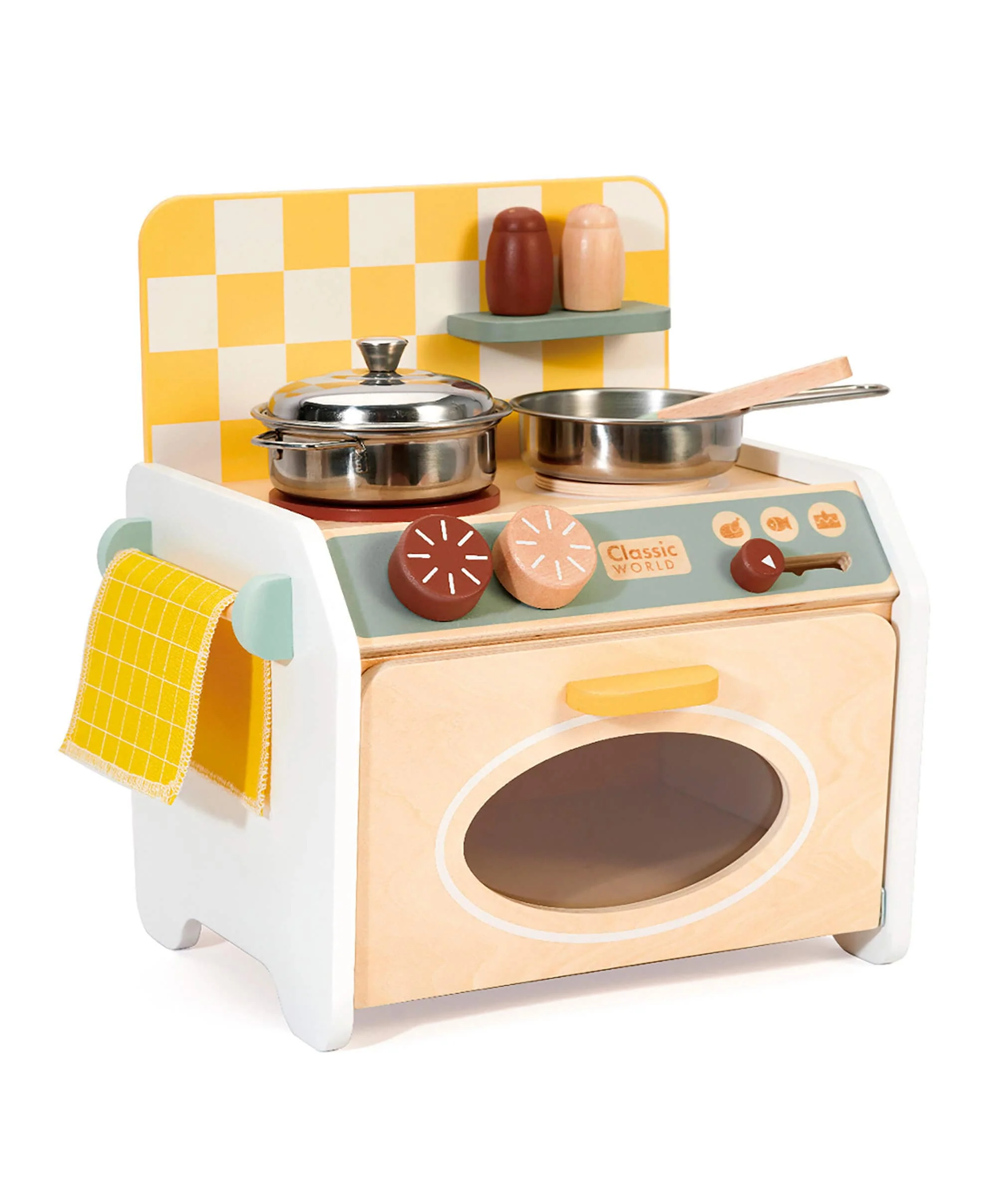 Classic World Small Wooden Play Kitchen Toy - Image 2