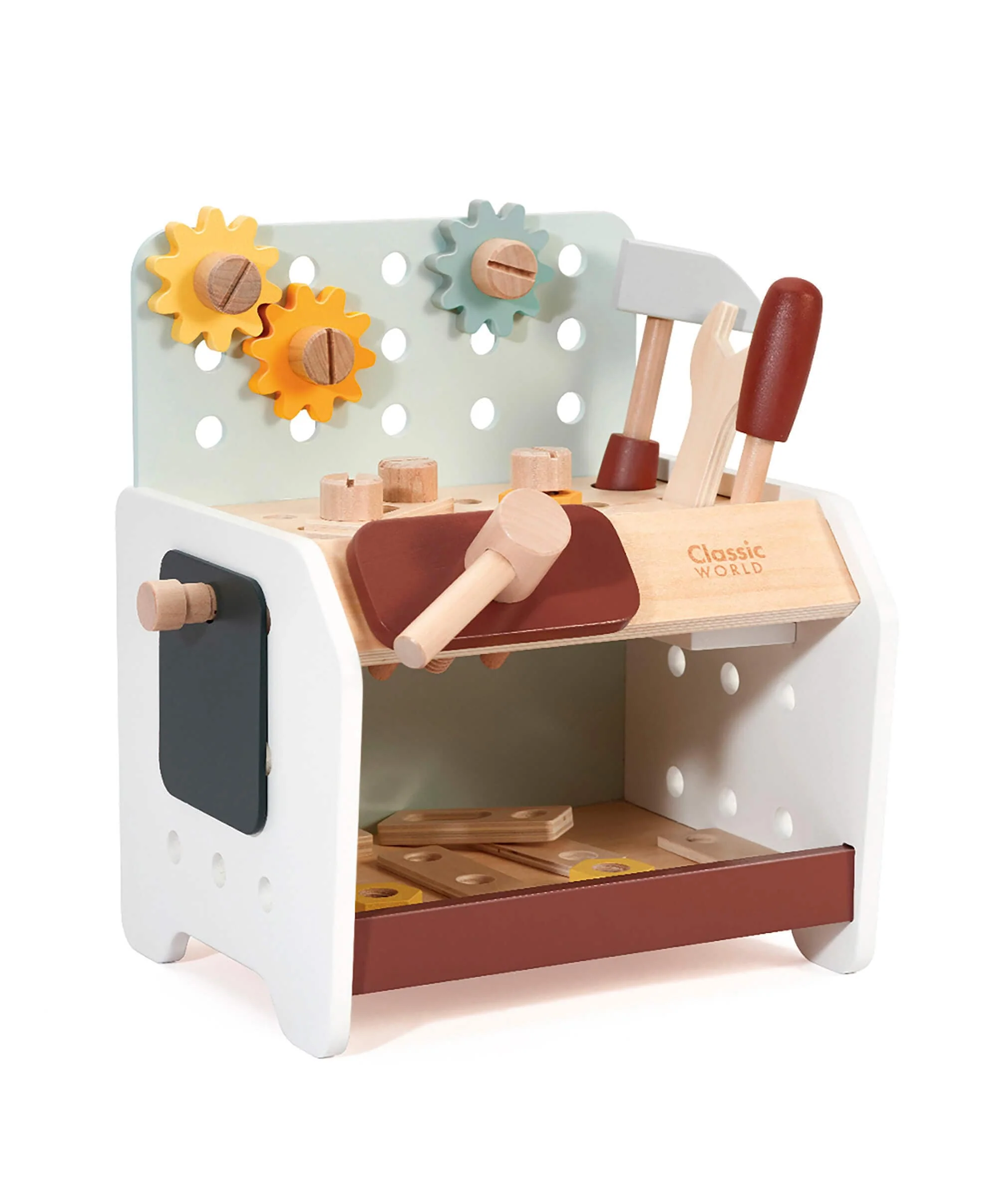 Classic World Mini Wooden Workbench Toy - Image 3