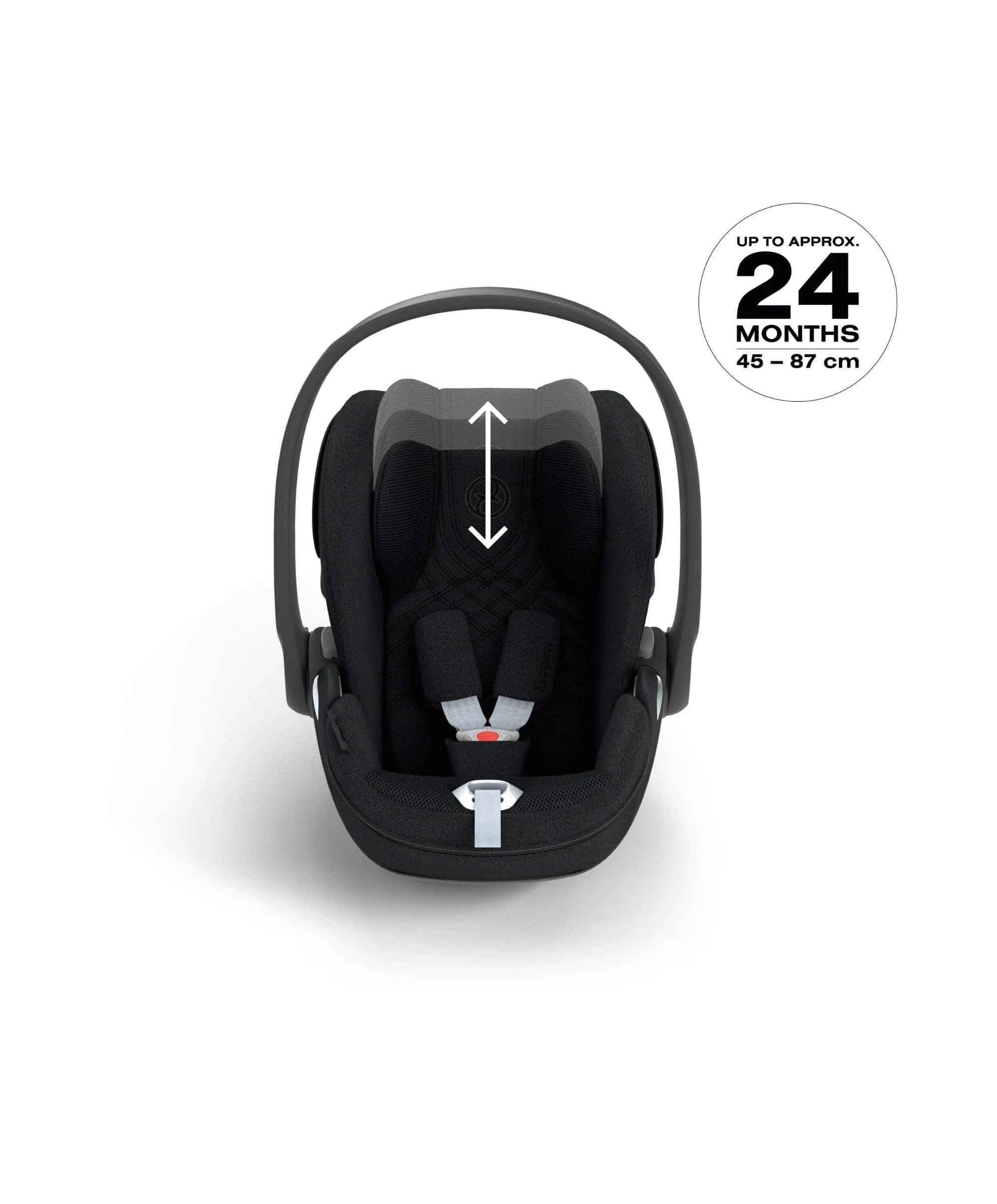 Cybex Cloud T i-Size + Baby Car Seat - Sepia Black - Image 2